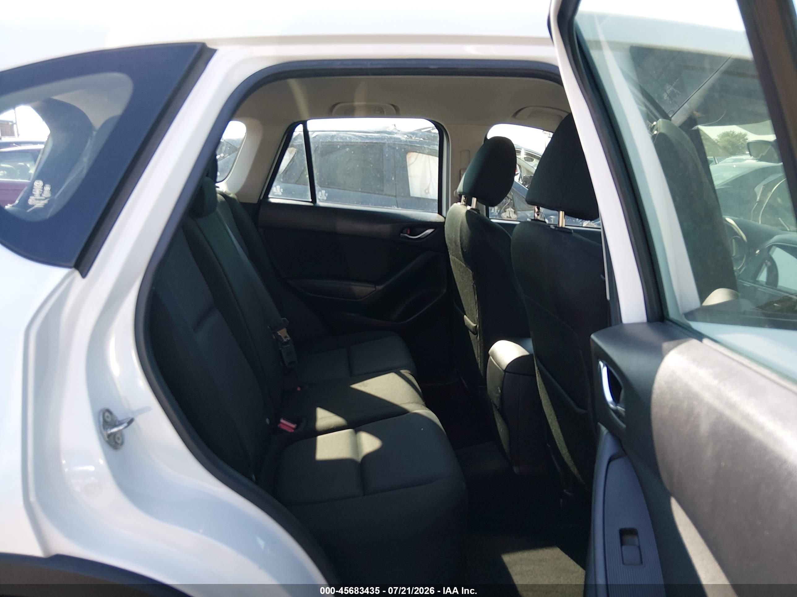 2014 Mazda Cx-5 Sport White vin: JM3KE4BE7E0424042