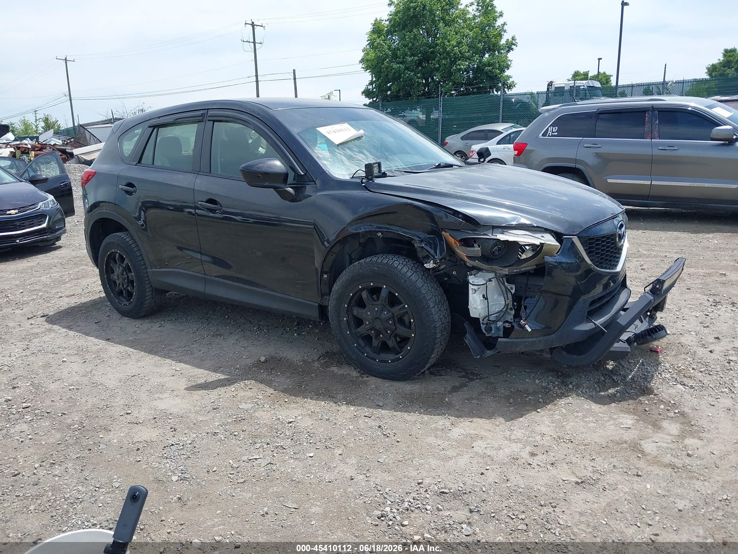 2013 Mazda Cx-5 Sport Black vin: JM3KE4BE8D0119714