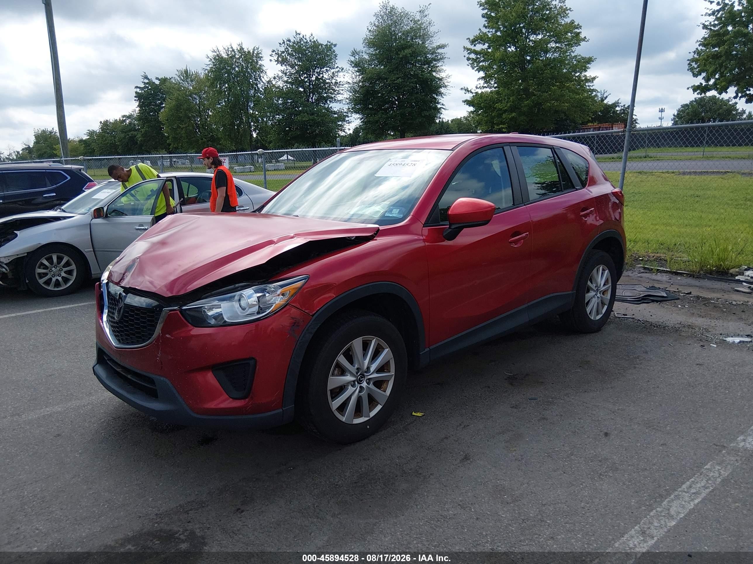 2014 Mazda Cx-5 Sport Red vin: JM3KE4BE8E0334771