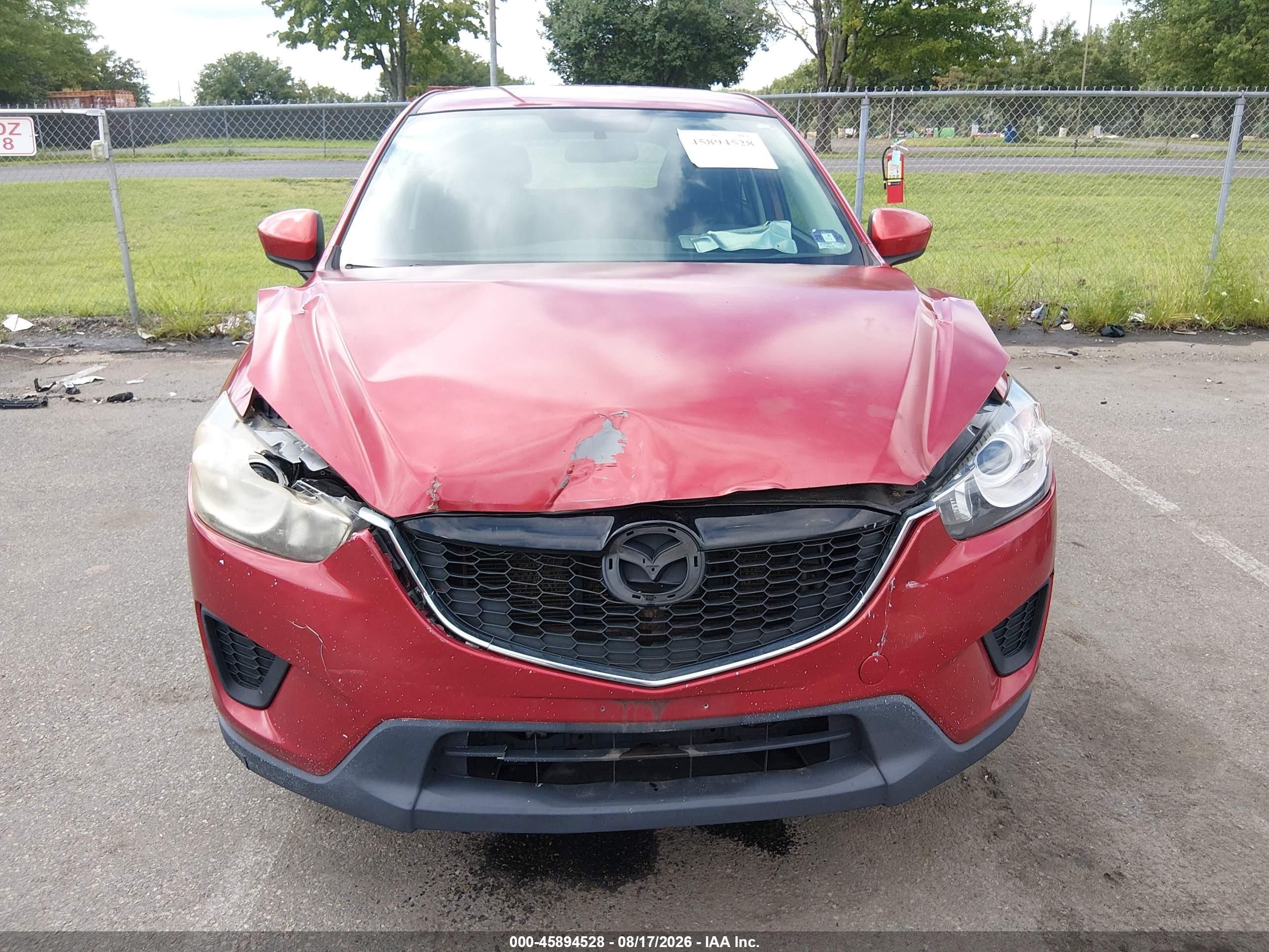 2014 Mazda Cx-5 Sport Red vin: JM3KE4BE8E0334771