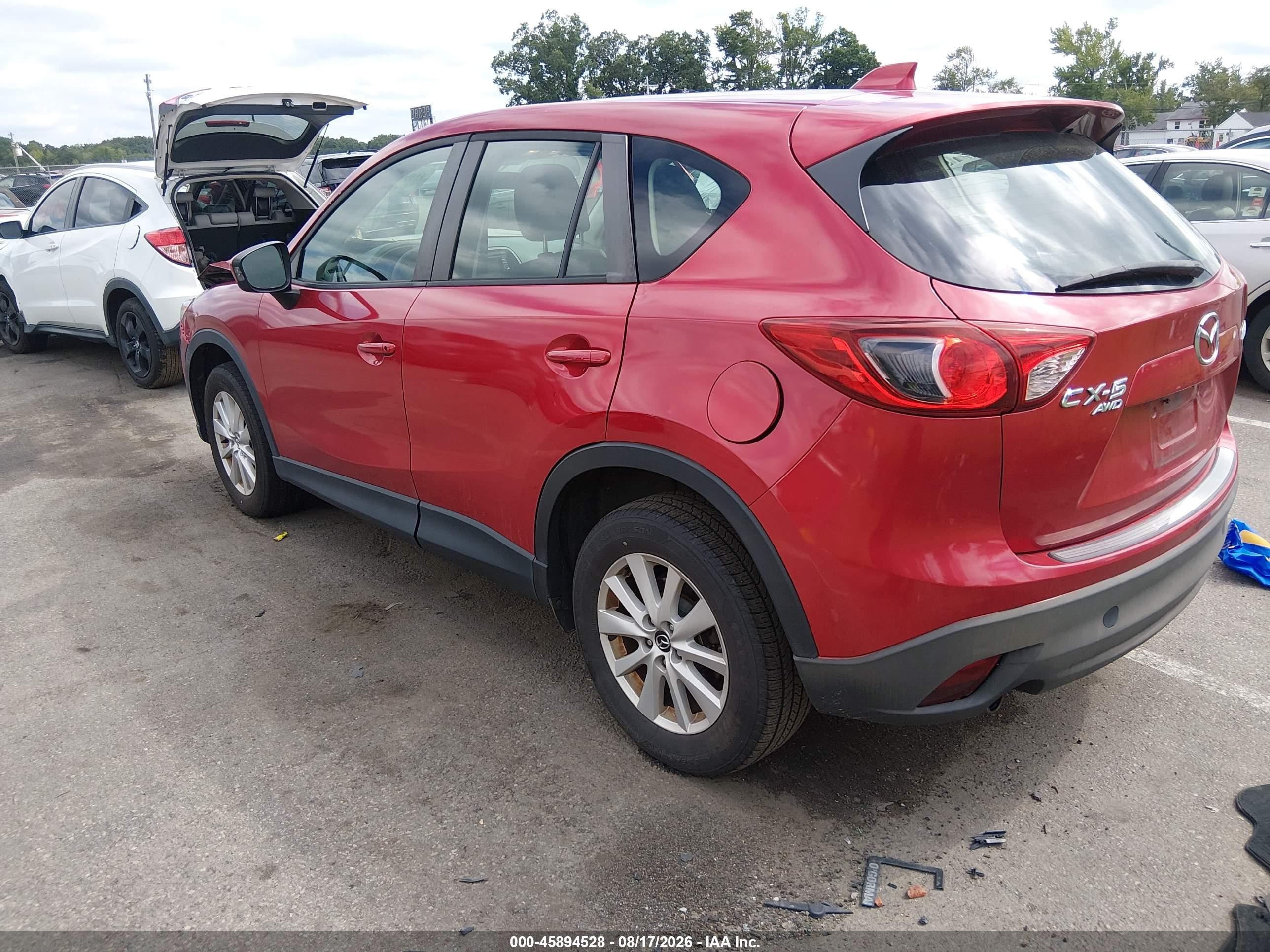 2014 Mazda Cx-5 Sport Red vin: JM3KE4BE8E0334771