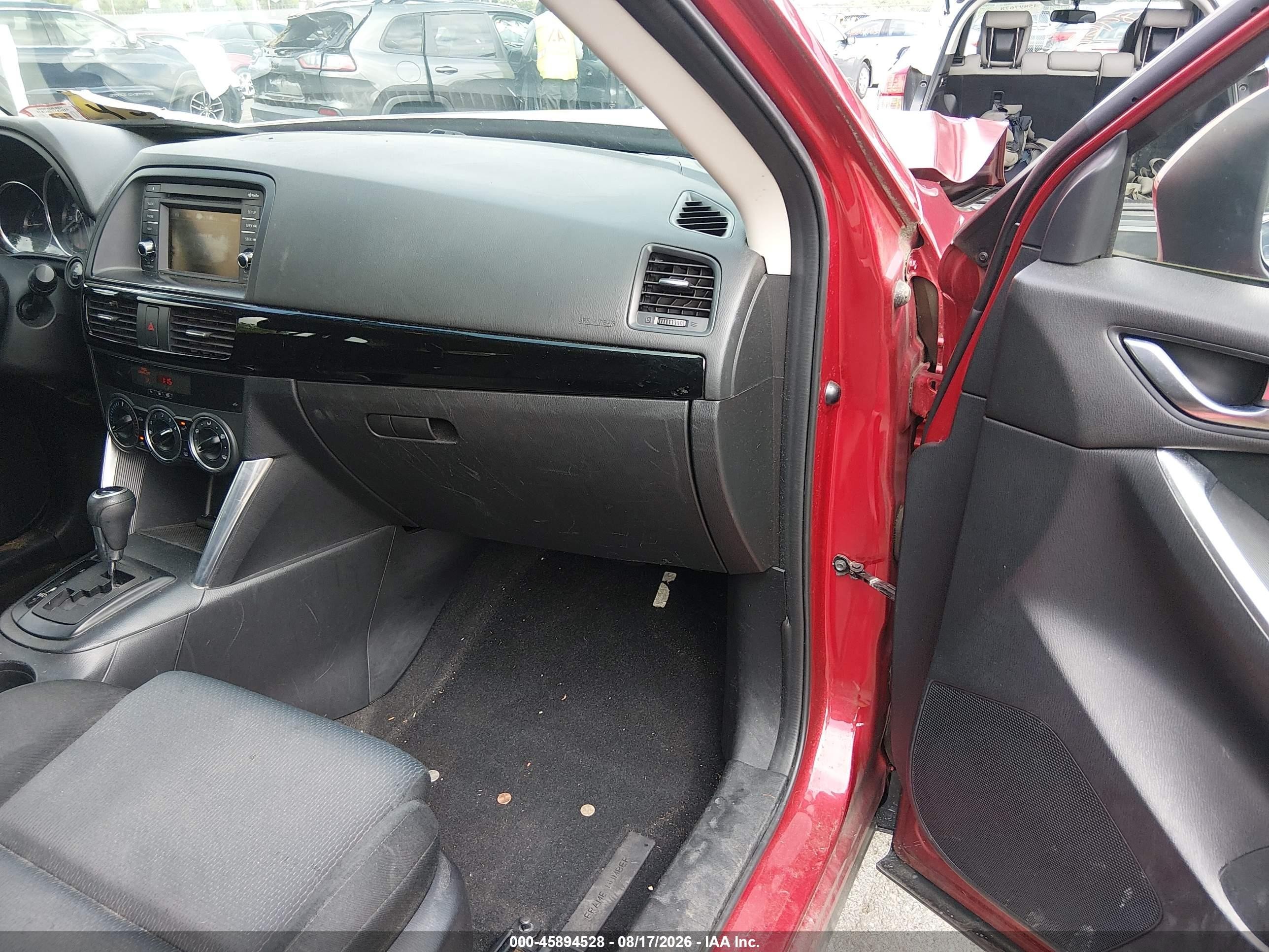 2014 Mazda Cx-5 Sport Red vin: JM3KE4BE8E0334771