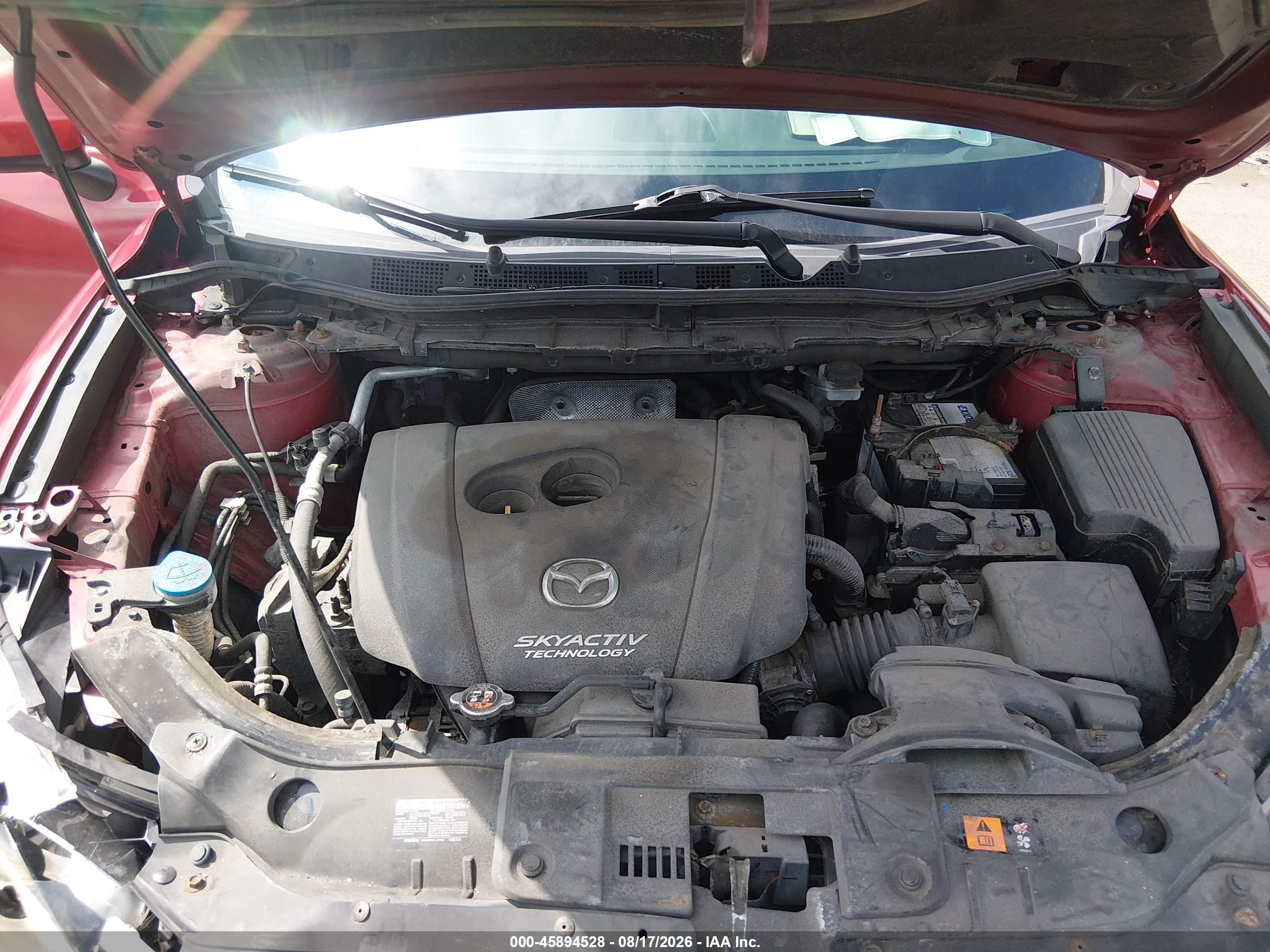 2014 Mazda Cx-5 Sport Red vin: JM3KE4BE8E0334771