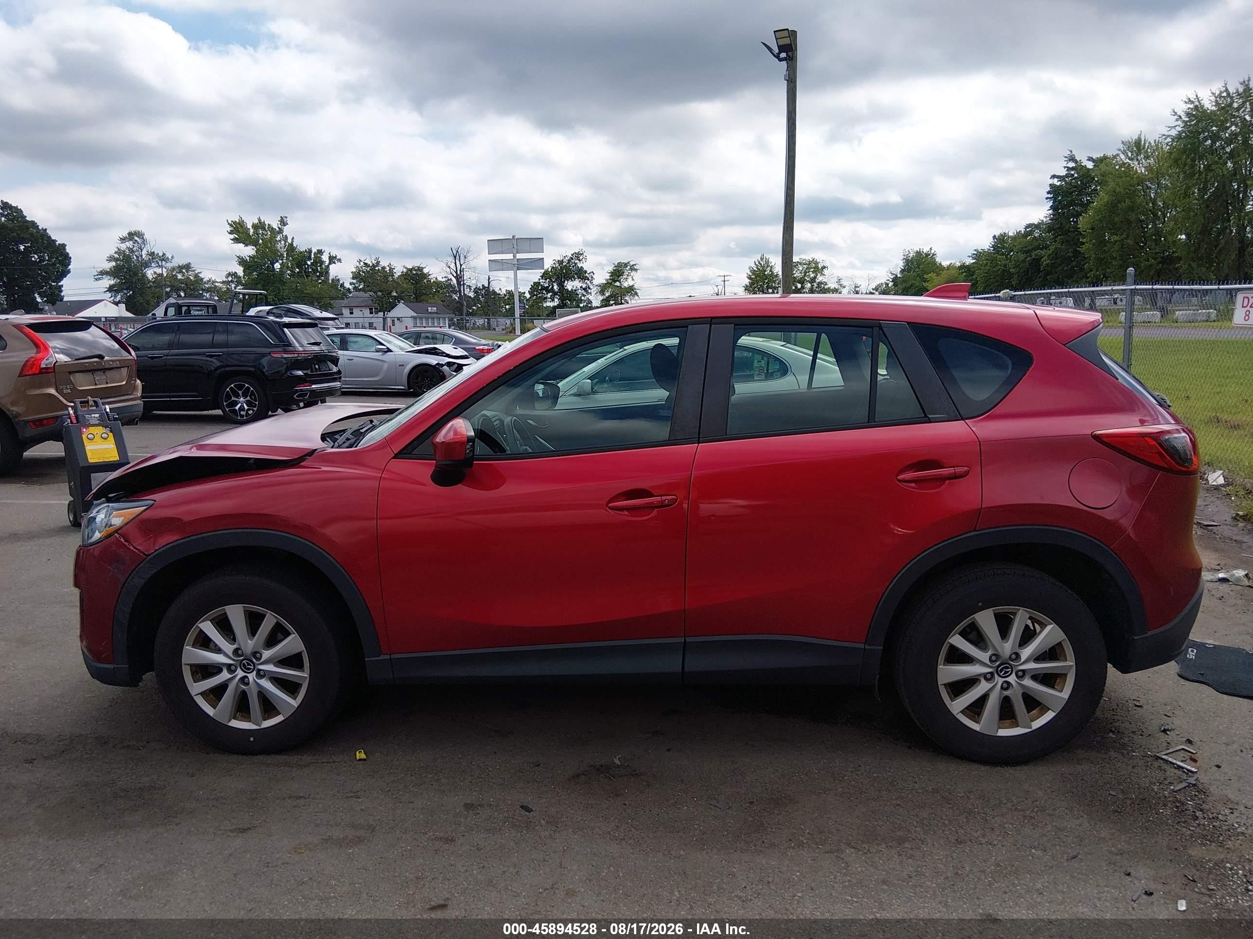 2014 Mazda Cx-5 Sport Red vin: JM3KE4BE8E0334771
