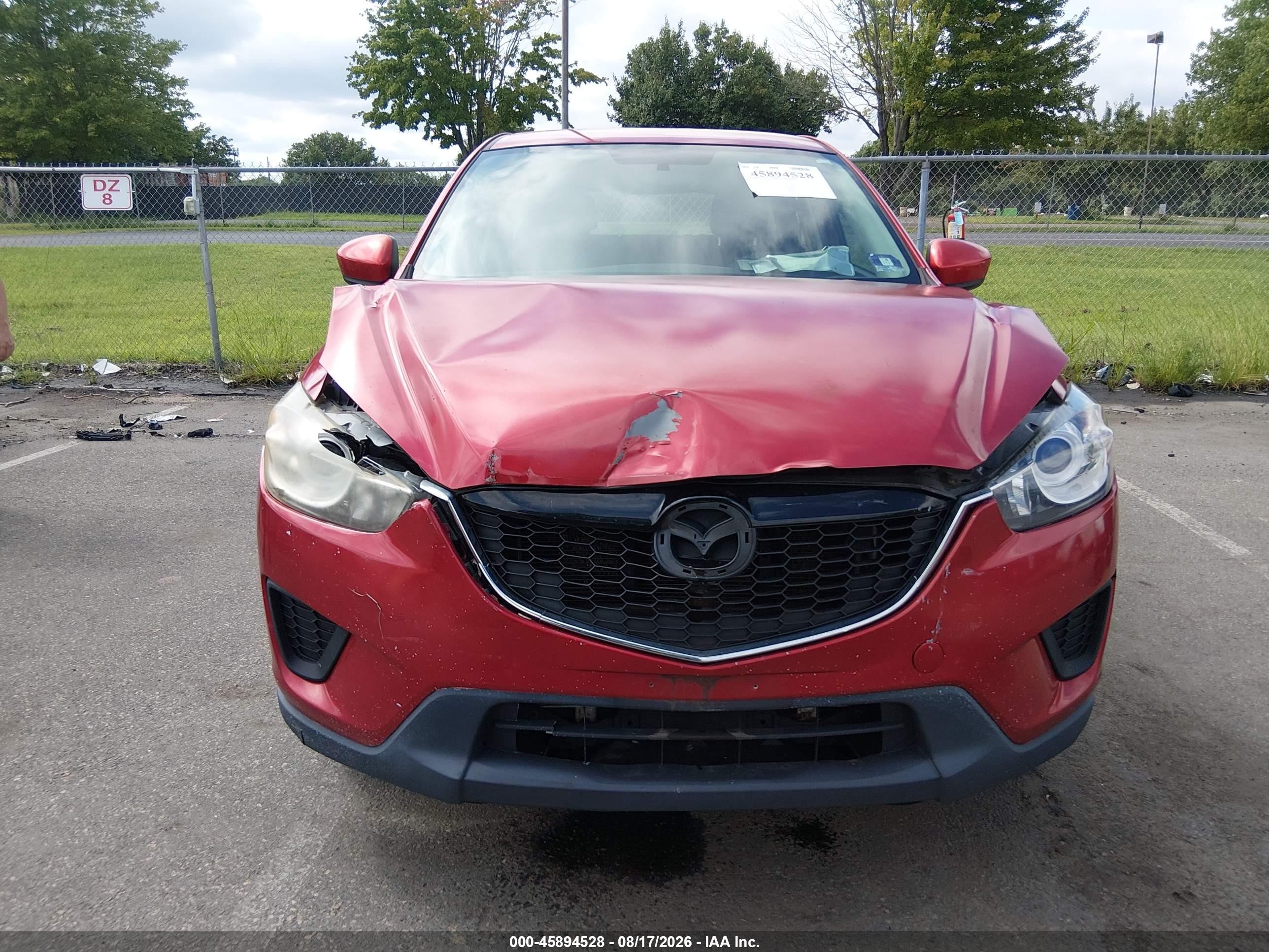 2014 Mazda Cx-5 Sport Red vin: JM3KE4BE8E0334771