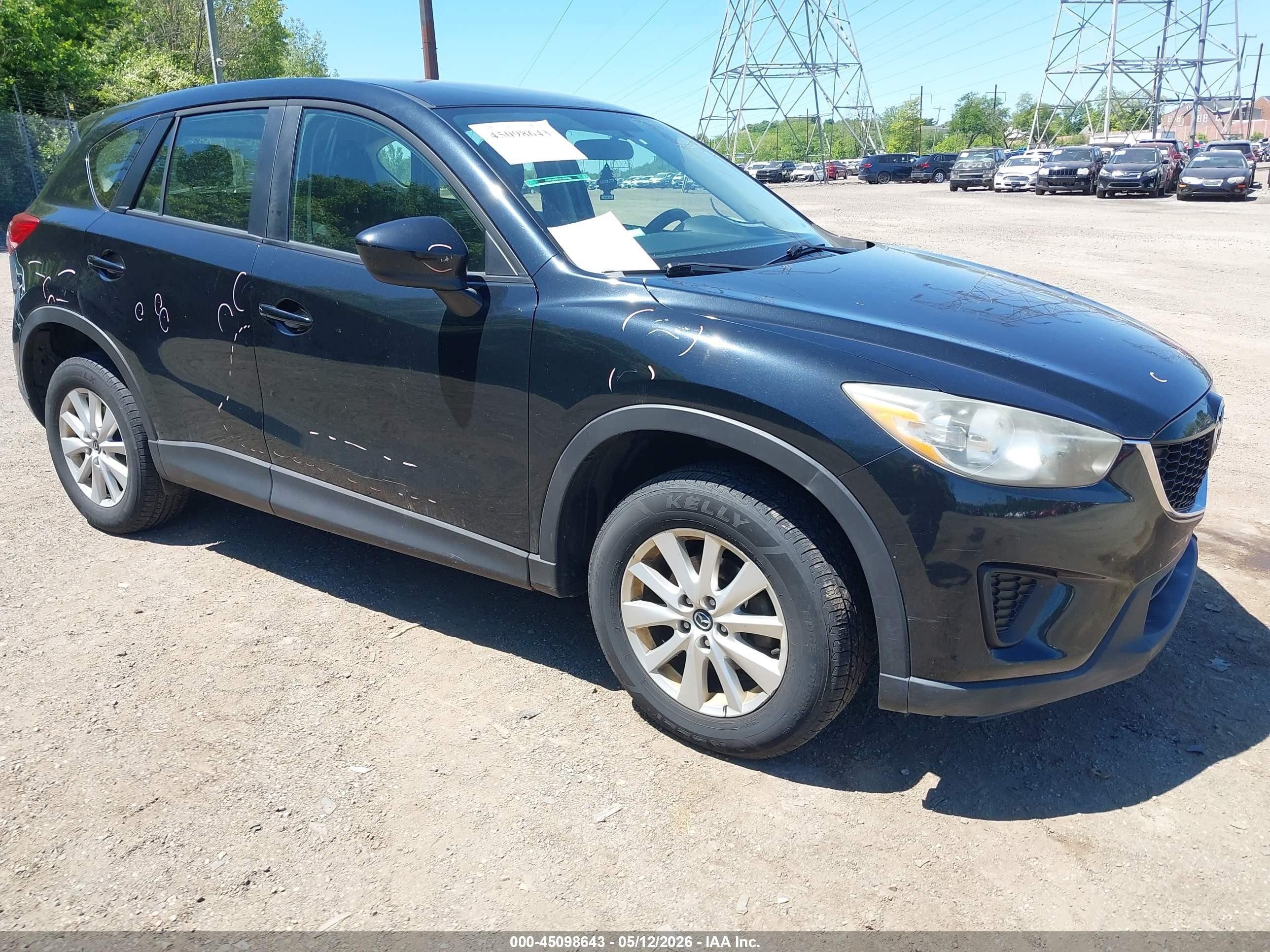 2014 Mazda Cx-5 Sport Black vin: JM3KE4BE8E0350176