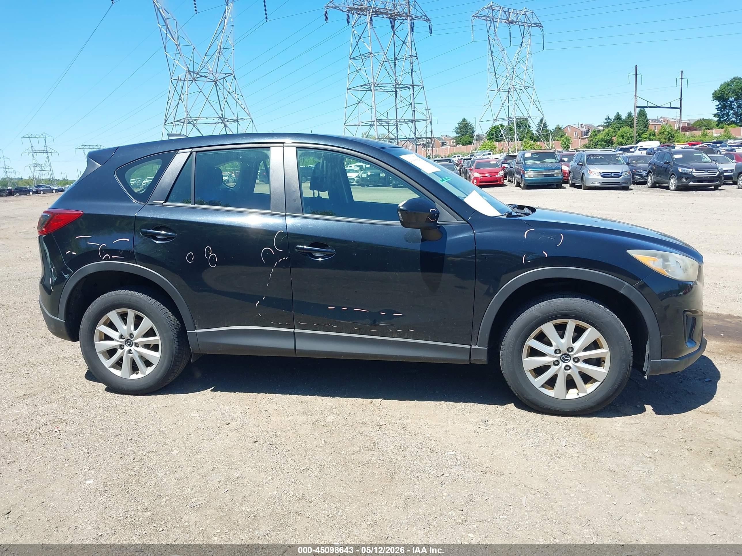 2014 Mazda Cx-5 Sport Black vin: JM3KE4BE8E0350176
