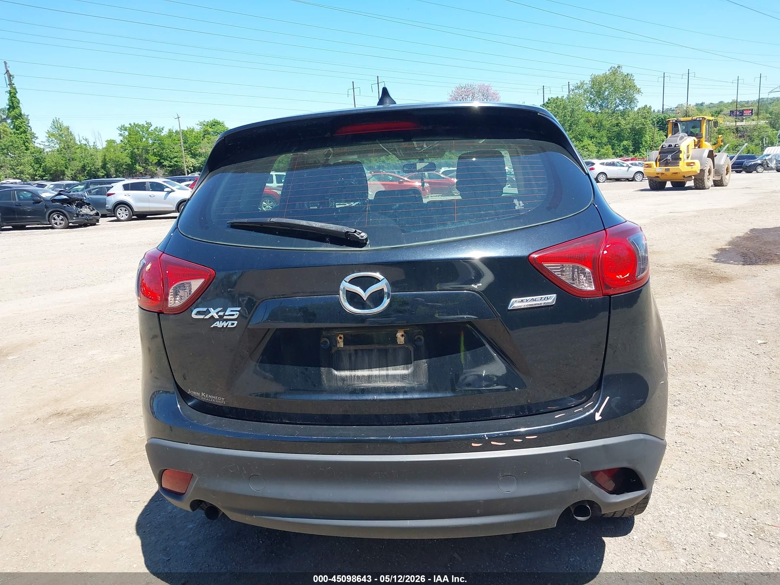2014 Mazda Cx-5 Sport Black vin: JM3KE4BE8E0350176