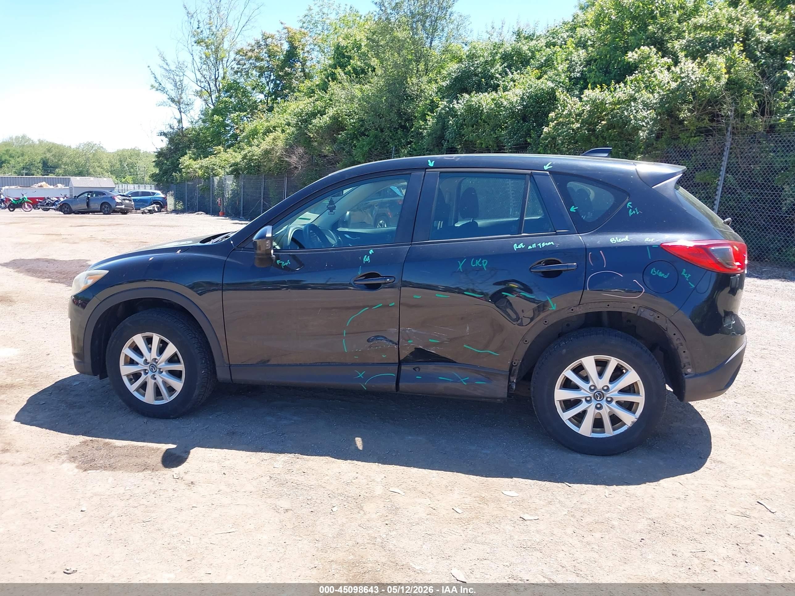 2014 Mazda Cx-5 Sport Black vin: JM3KE4BE8E0350176