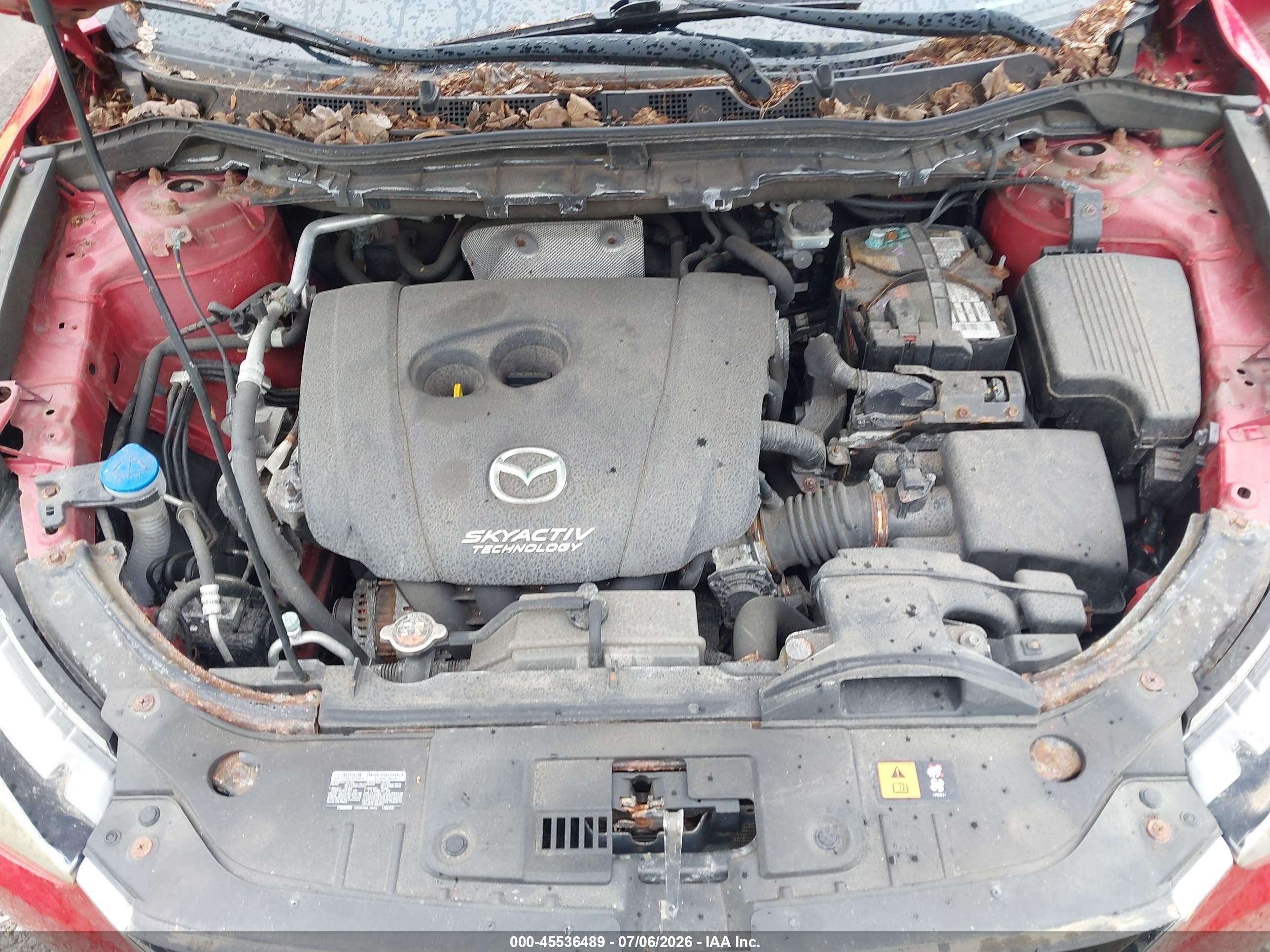 2014 Mazda Cx-5 Sport Red vin: JM3KE4BE8E0385963