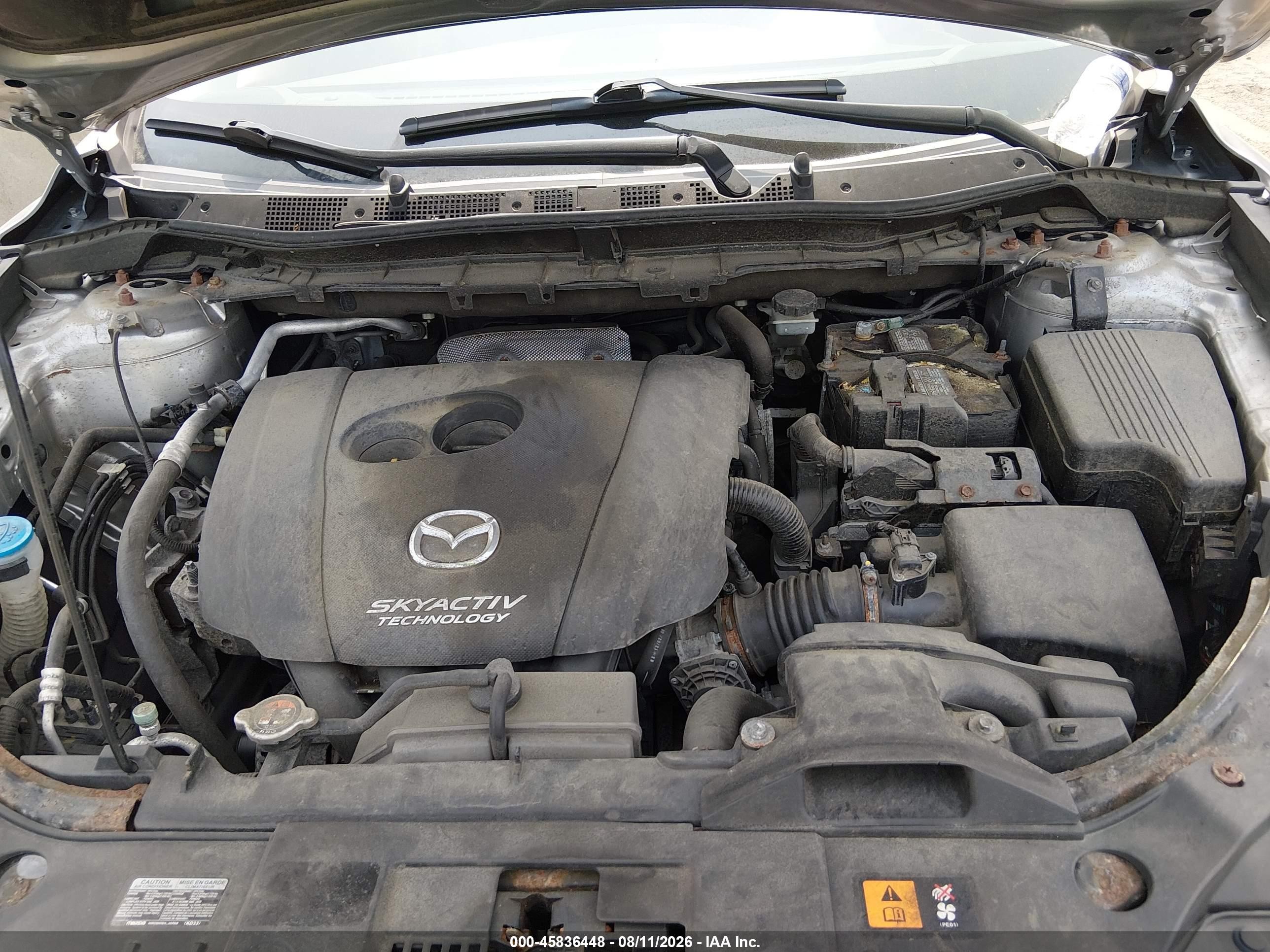 2014 Mazda Cx-5 Sport Gray vin: JM3KE4BE9E0328932