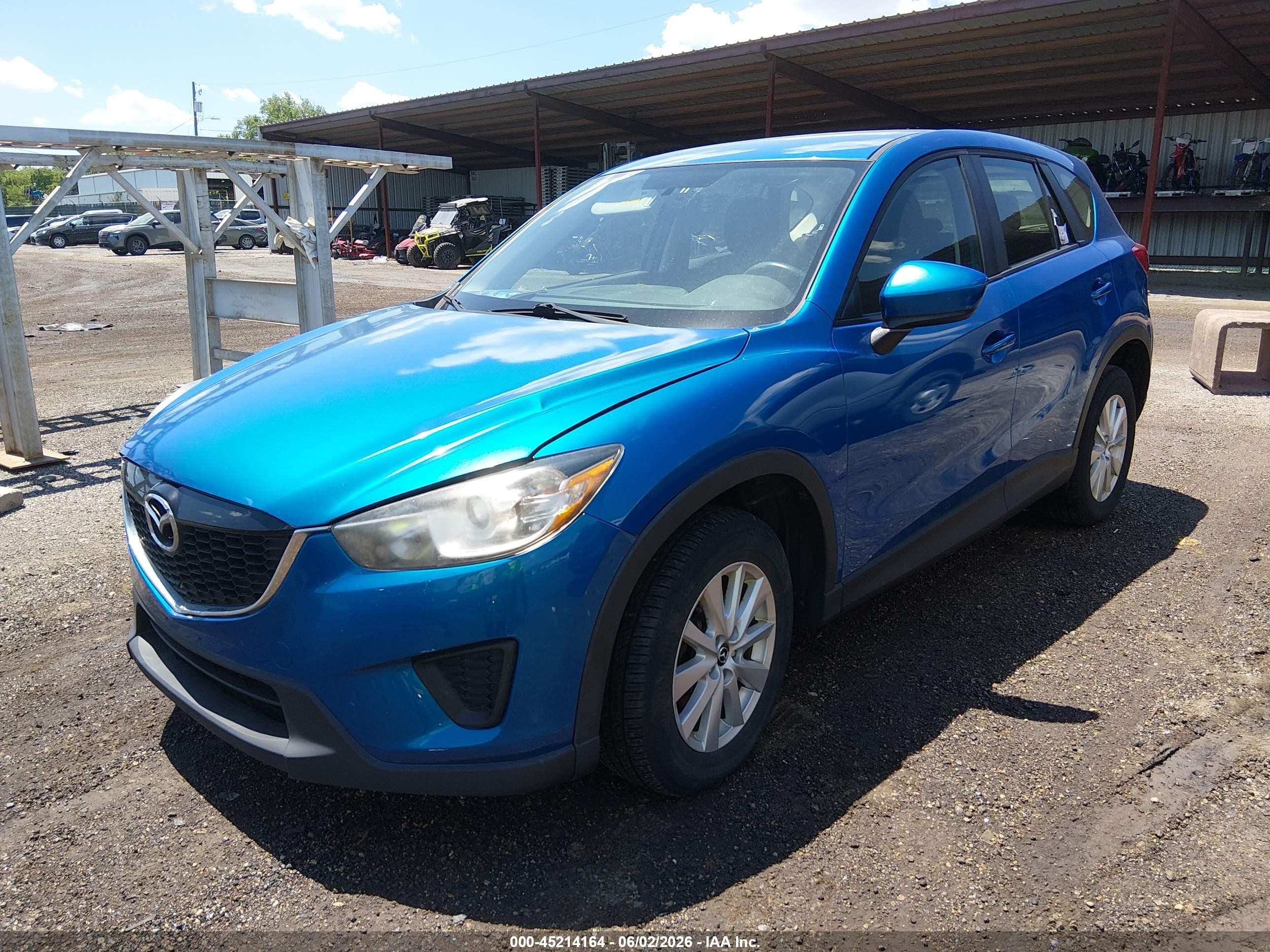 2013 Mazda Cx-5 Sport Blue vin: JM3KE4BEXD0118581