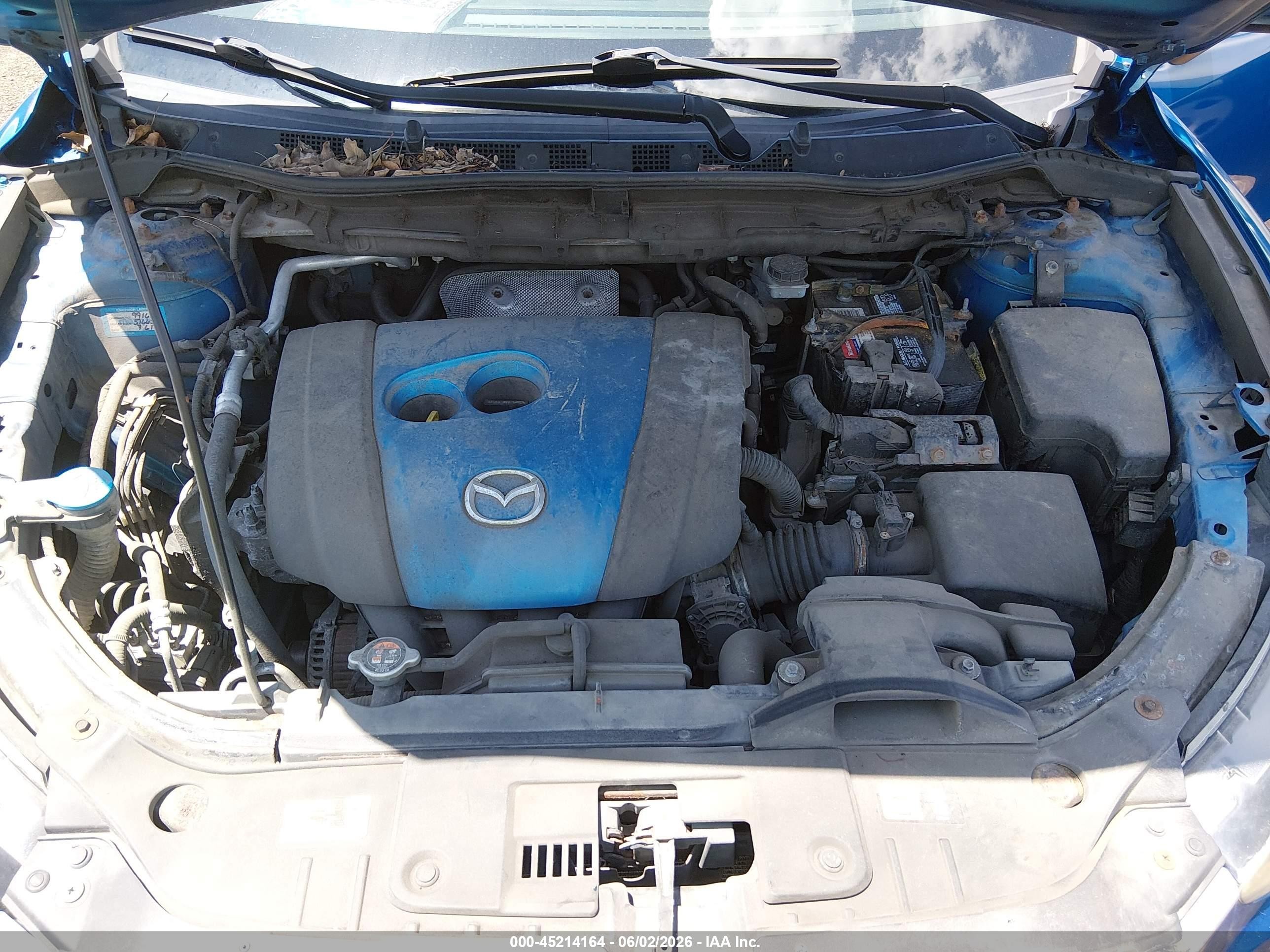 2013 Mazda Cx-5 Sport Blue vin: JM3KE4BEXD0118581