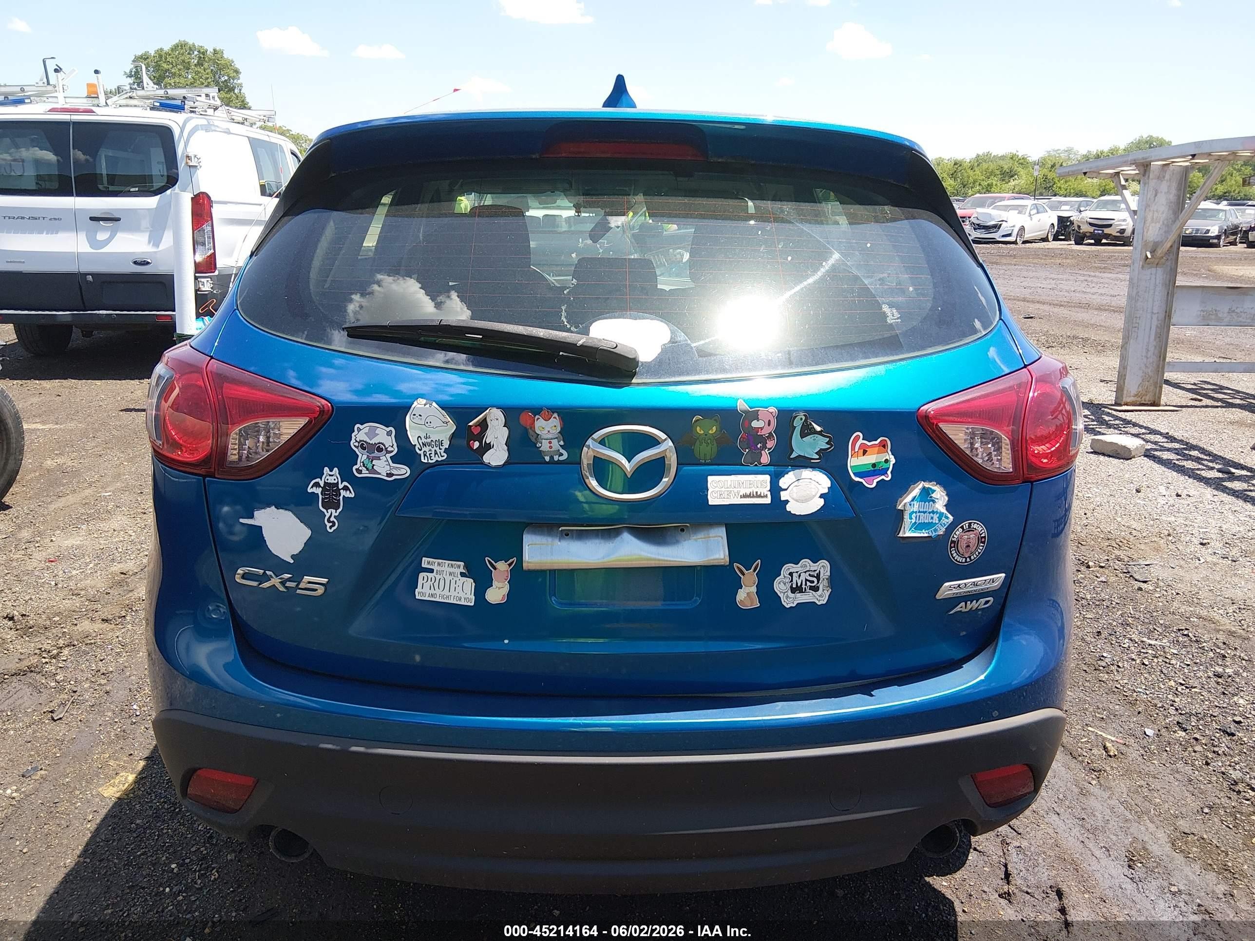 2013 Mazda Cx-5 Sport Blue vin: JM3KE4BEXD0118581