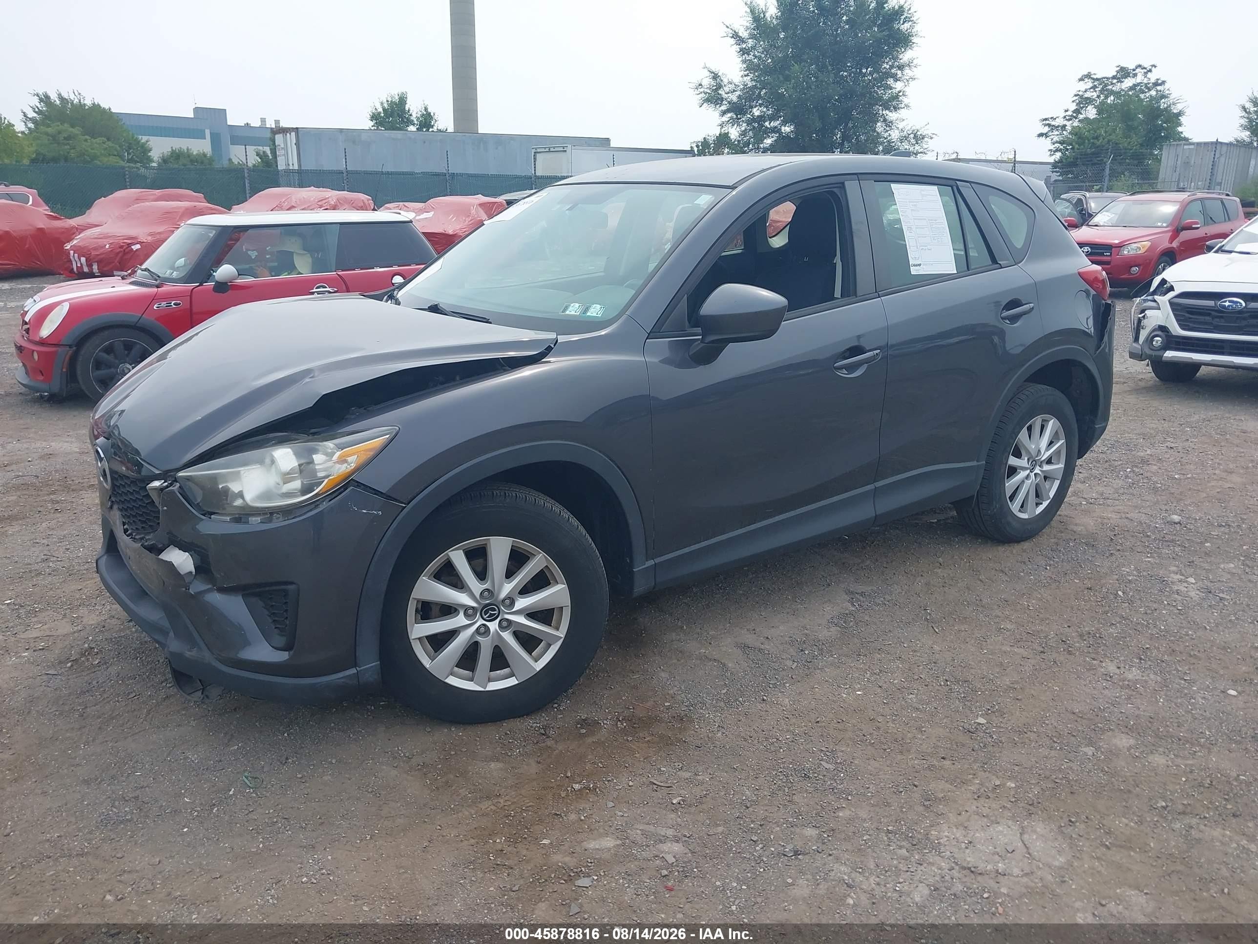 2014 Mazda Cx-5 Sport Gray vin: JM3KE4BEXE0345657