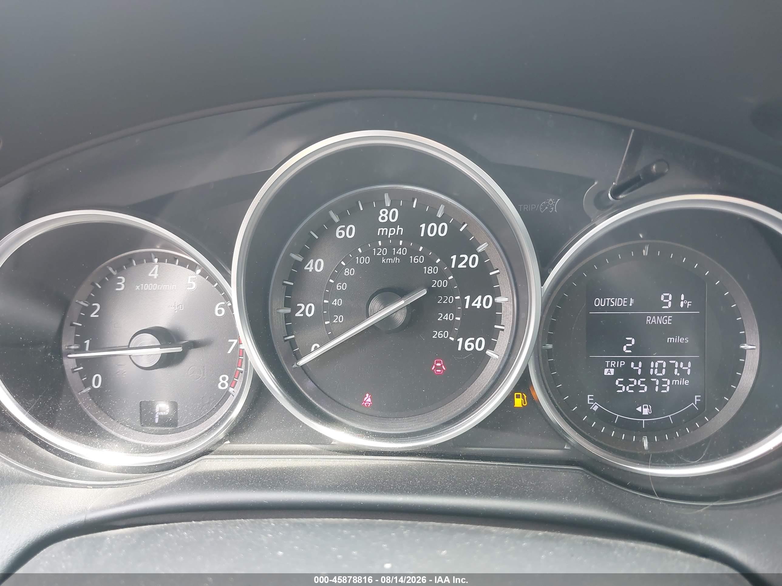 2014 Mazda Cx-5 Sport Gray vin: JM3KE4BEXE0345657