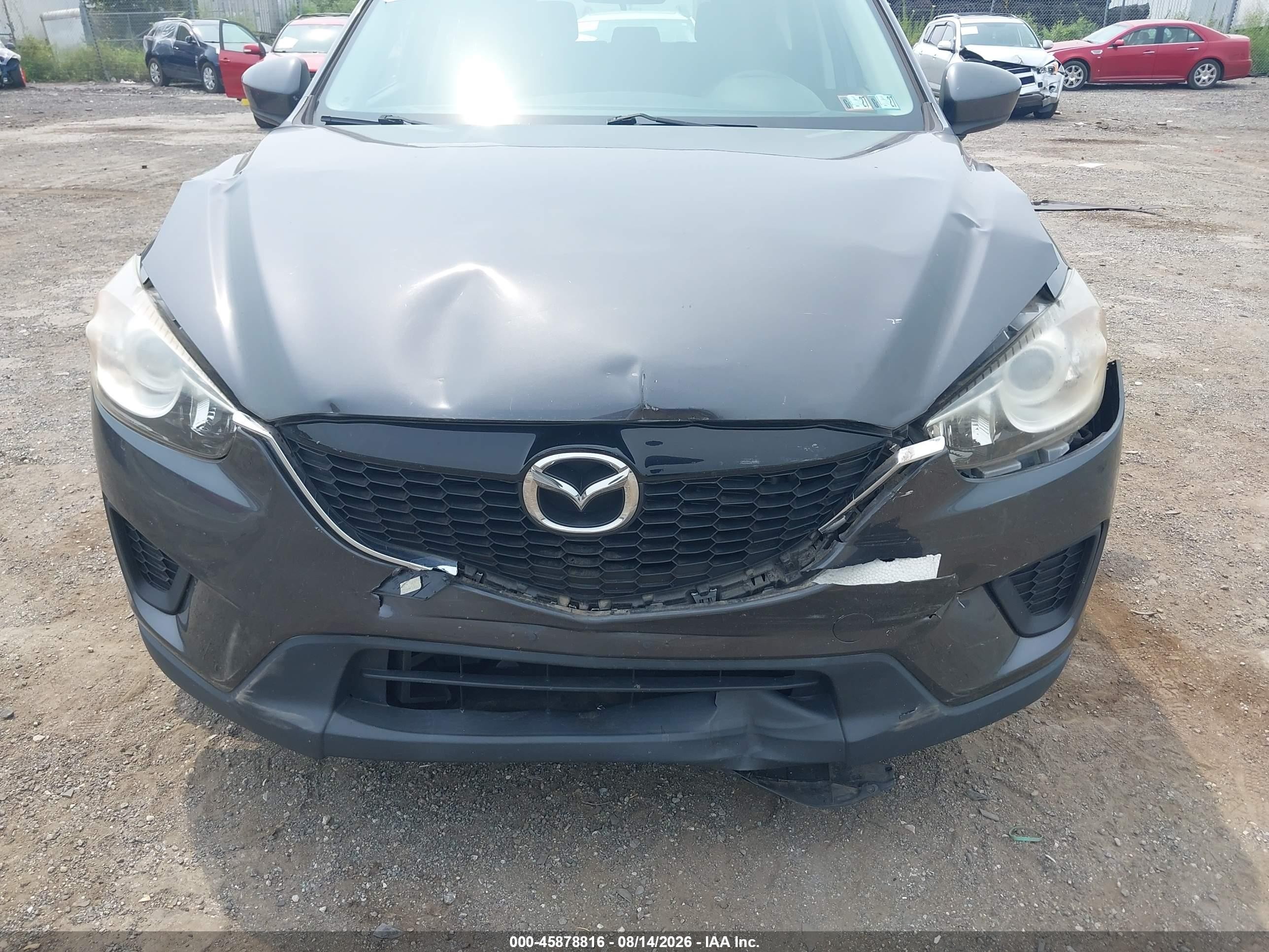 2014 Mazda Cx-5 Sport Gray vin: JM3KE4BEXE0345657
