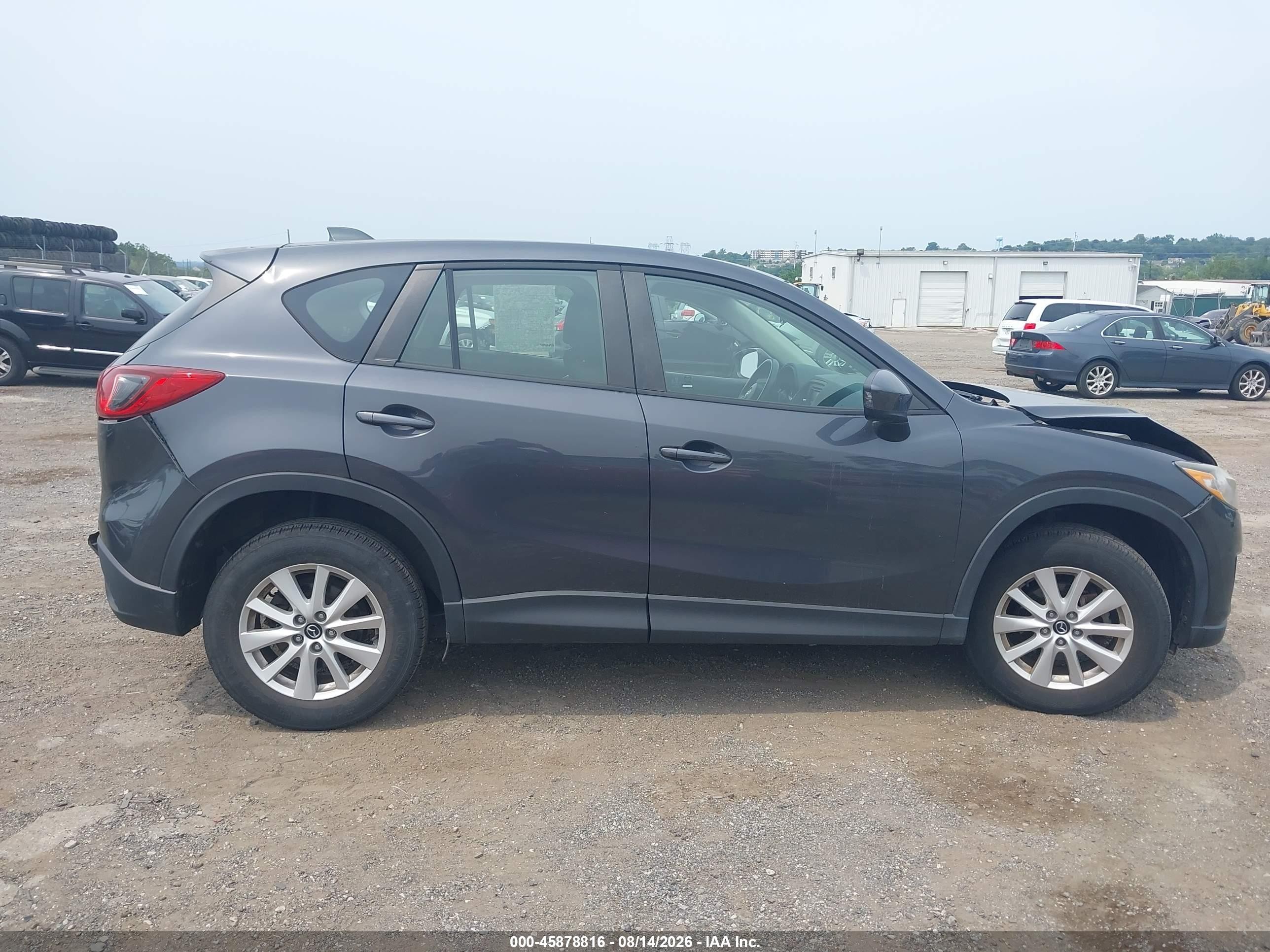 2014 Mazda Cx-5 Sport Gray vin: JM3KE4BEXE0345657