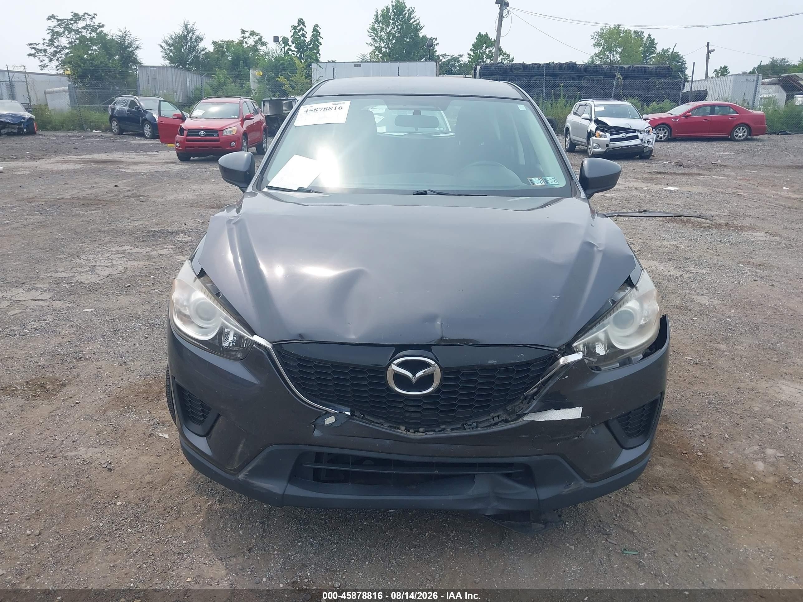 2014 Mazda Cx-5 Sport Gray vin: JM3KE4BEXE0345657