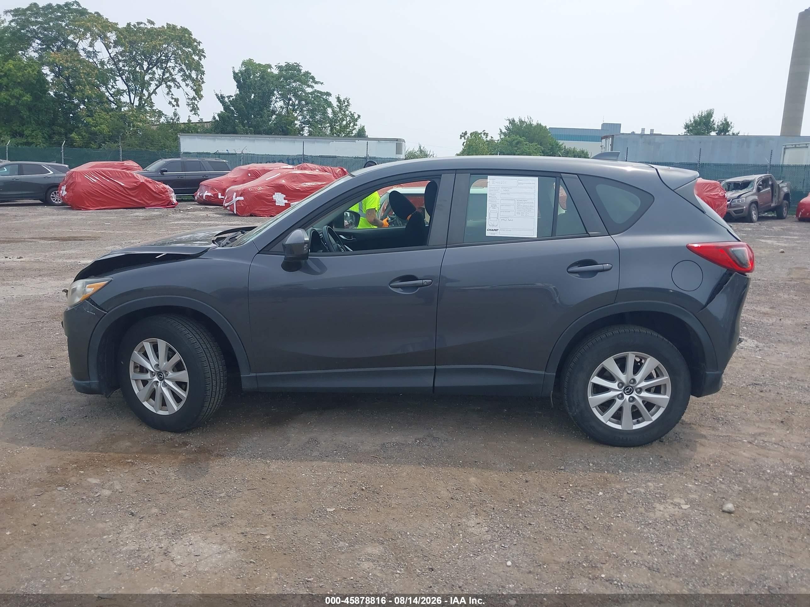 2014 Mazda Cx-5 Sport Gray vin: JM3KE4BEXE0345657