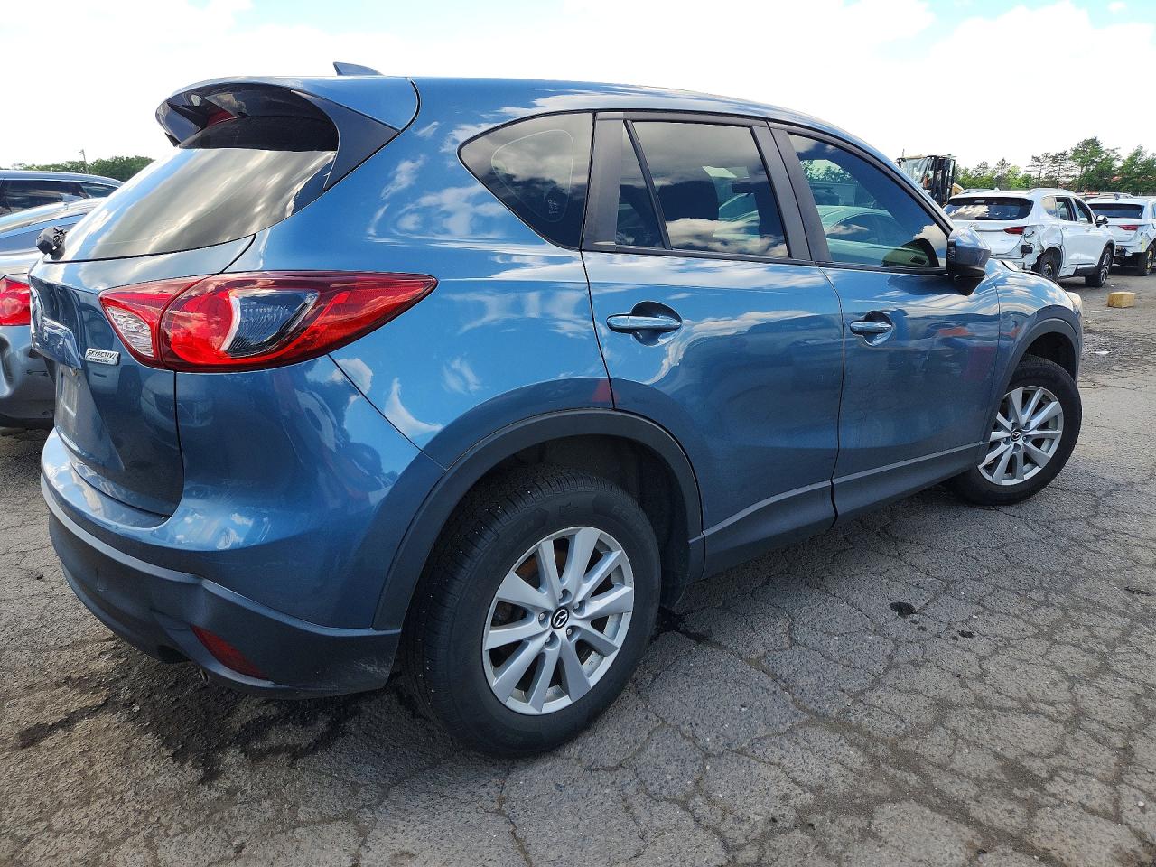 2015 Mazda Cx-5 Sport Blue vin: JM3KE4BEXF0446926