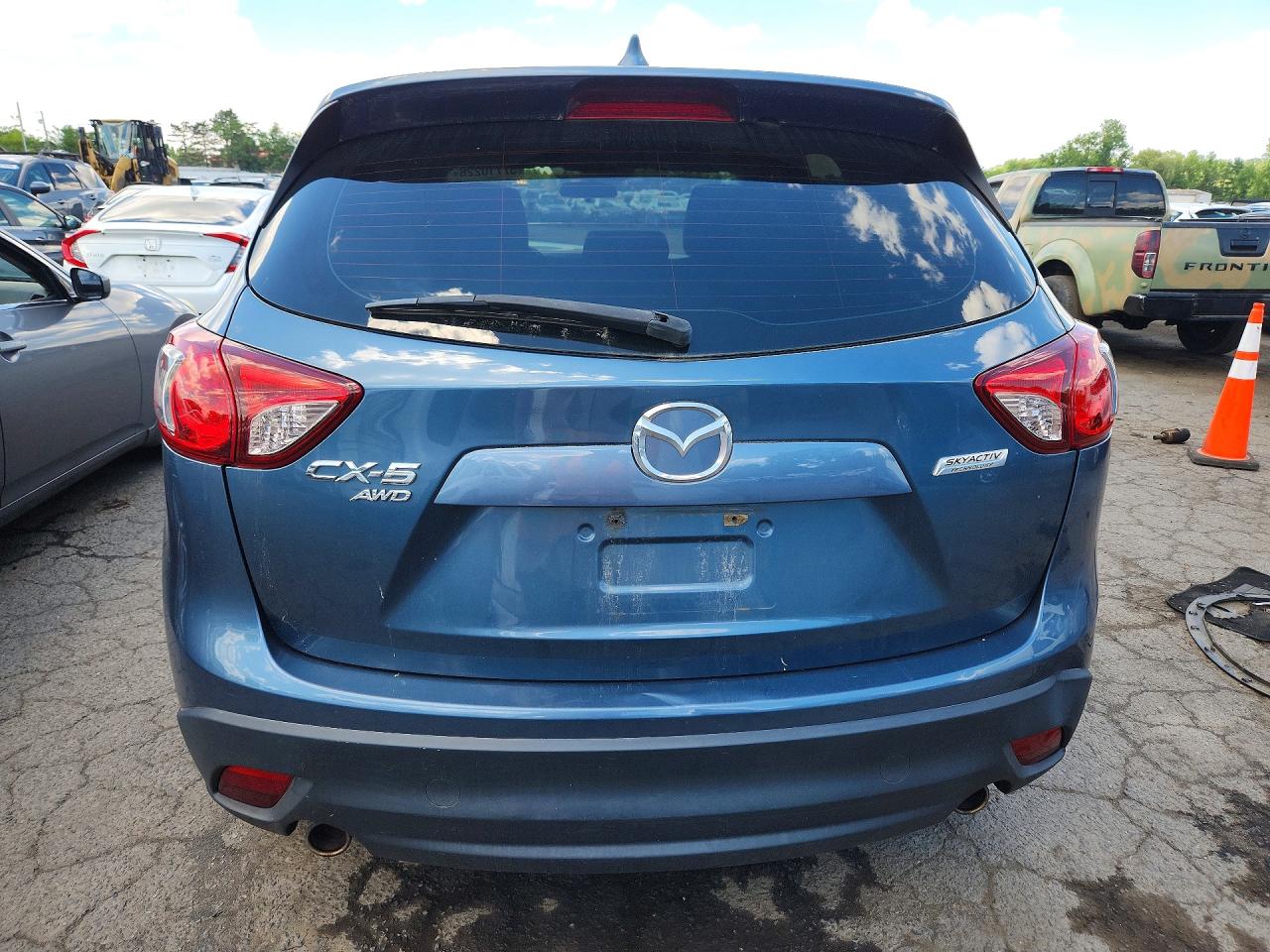2015 Mazda Cx-5 Sport Blue vin: JM3KE4BEXF0446926