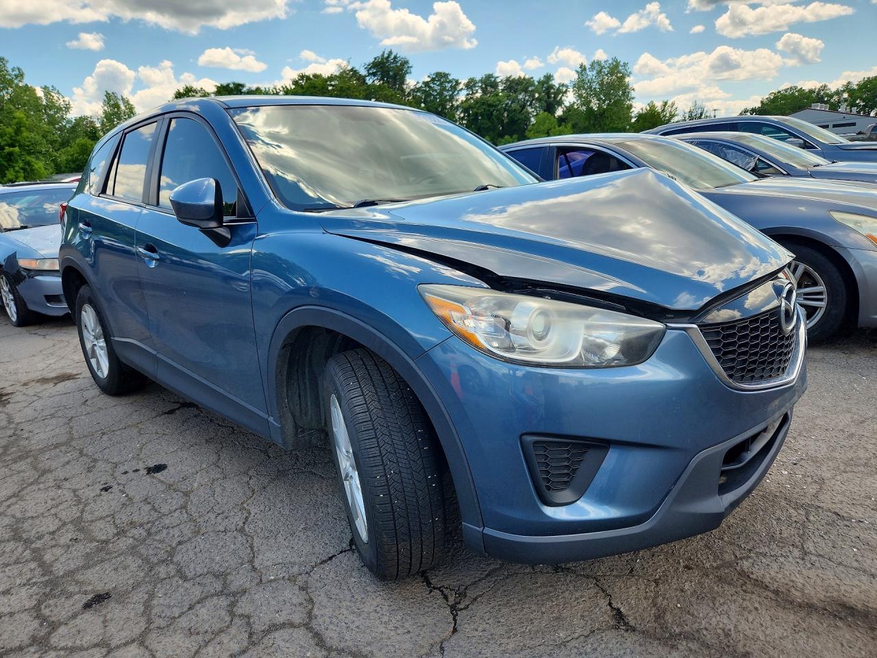 2015 Mazda Cx-5 Sport Blue vin: JM3KE4BEXF0446926