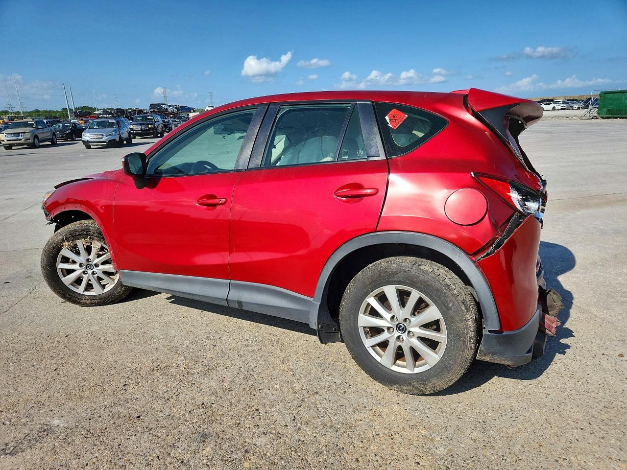 2015 Mazda Cx-5 Awd Red vin: JM3KE4BY0F0480027