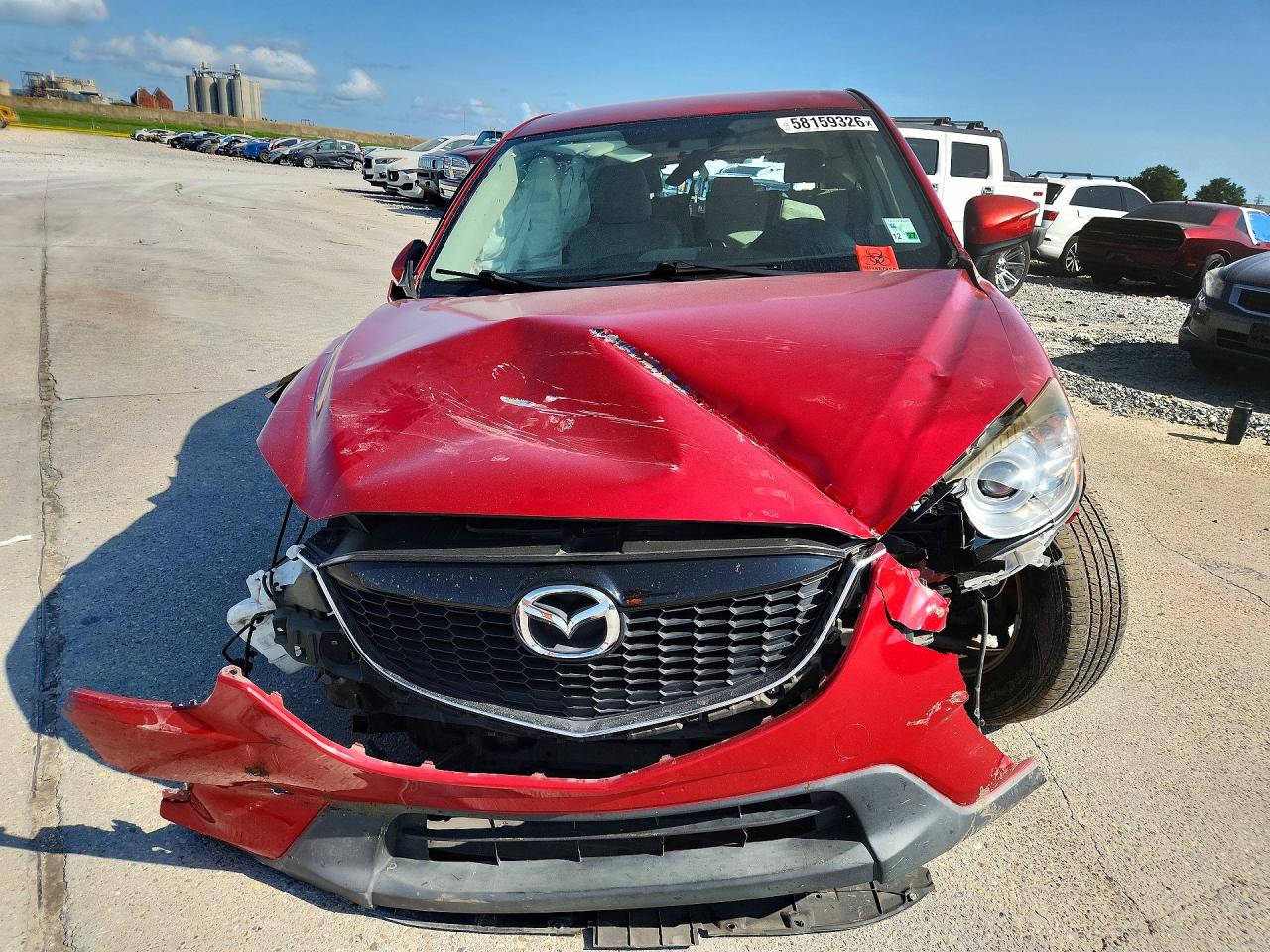 2015 Mazda Cx-5 Awd Red vin: JM3KE4BY0F0480027