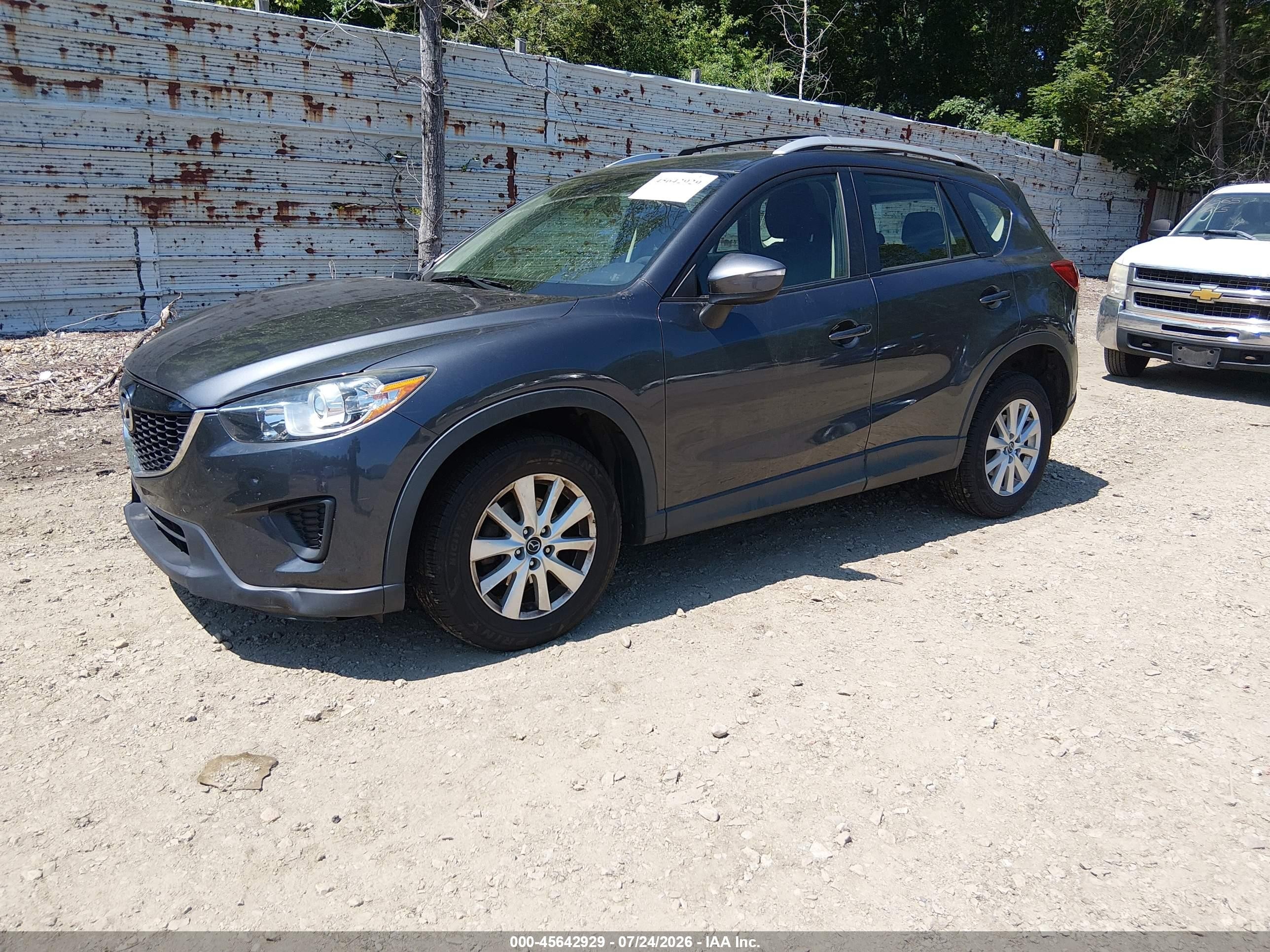 2015 Mazda Cx-5 Sport Gray vin: JM3KE4BY0F0510658