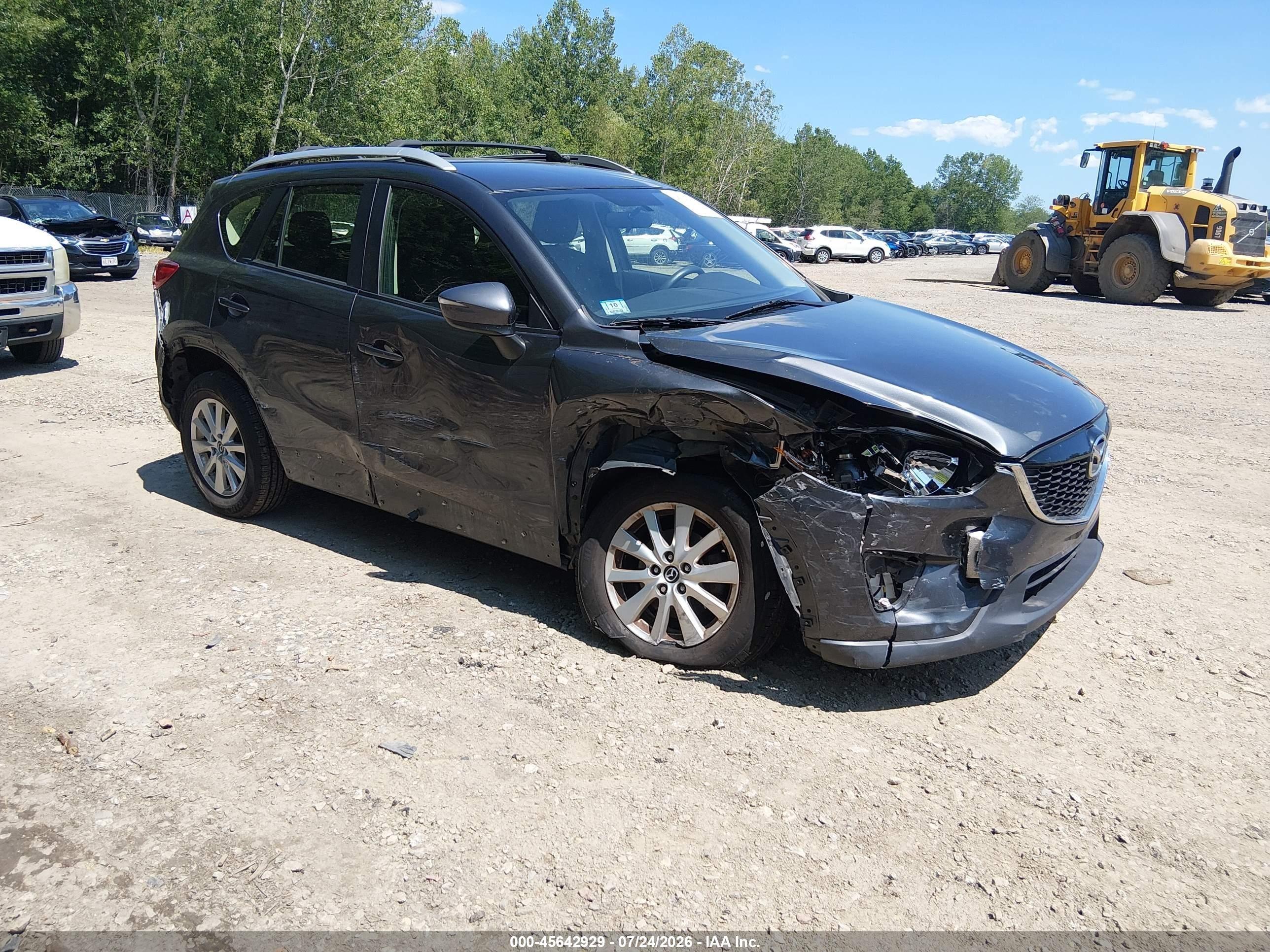 2015 Mazda Cx-5 Sport Gray vin: JM3KE4BY0F0510658