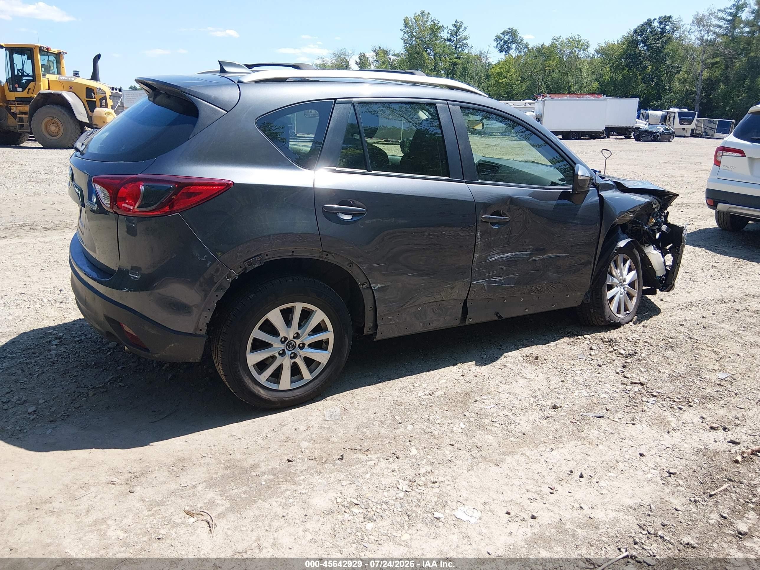2015 Mazda Cx-5 Sport Gray vin: JM3KE4BY0F0510658