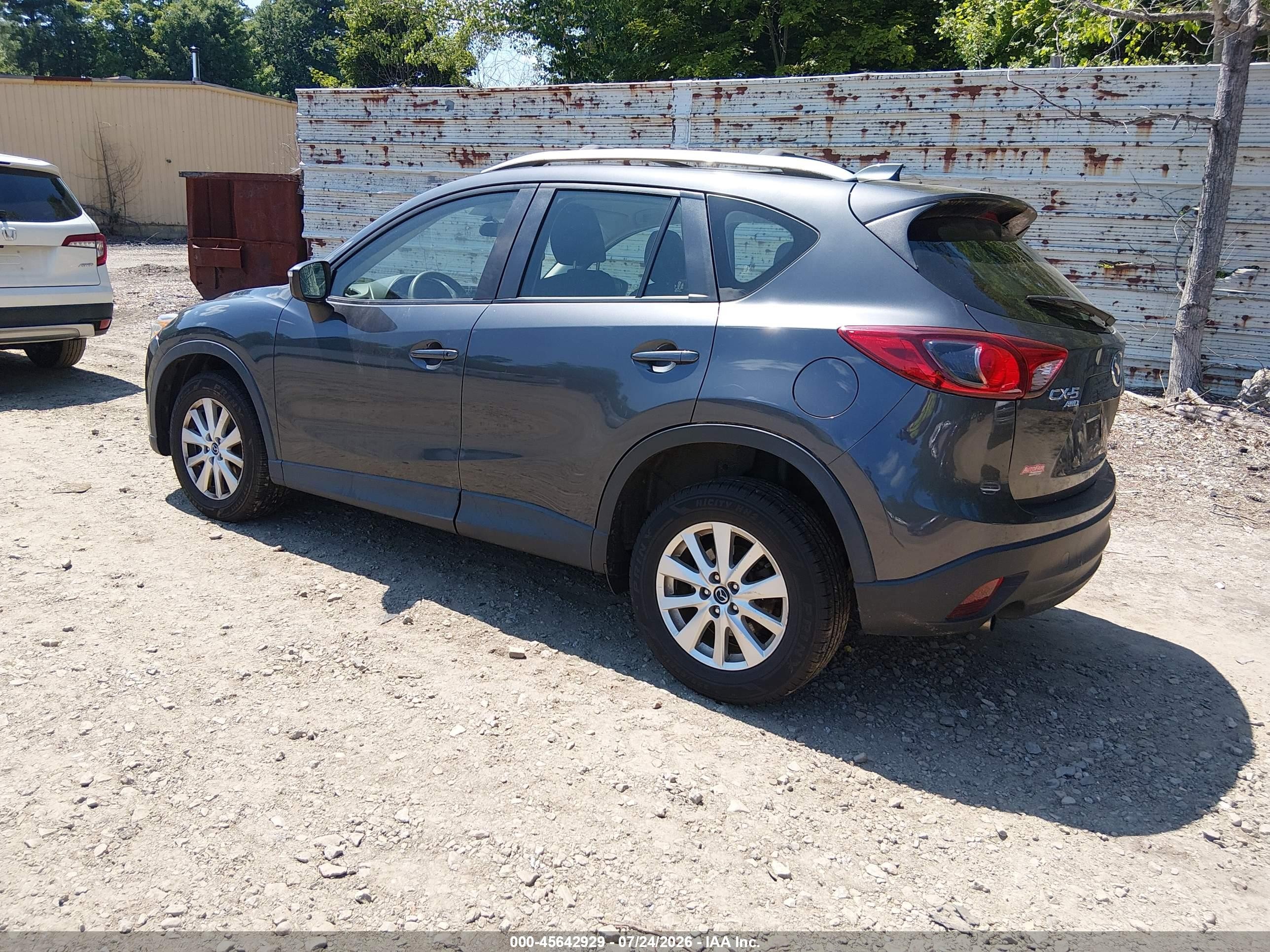 2015 Mazda Cx-5 Sport Gray vin: JM3KE4BY0F0510658