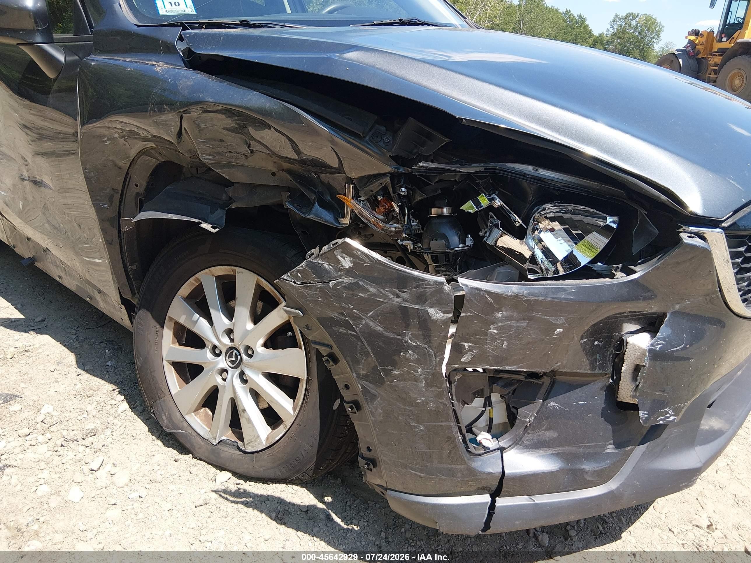 2015 Mazda Cx-5 Sport Gray vin: JM3KE4BY0F0510658