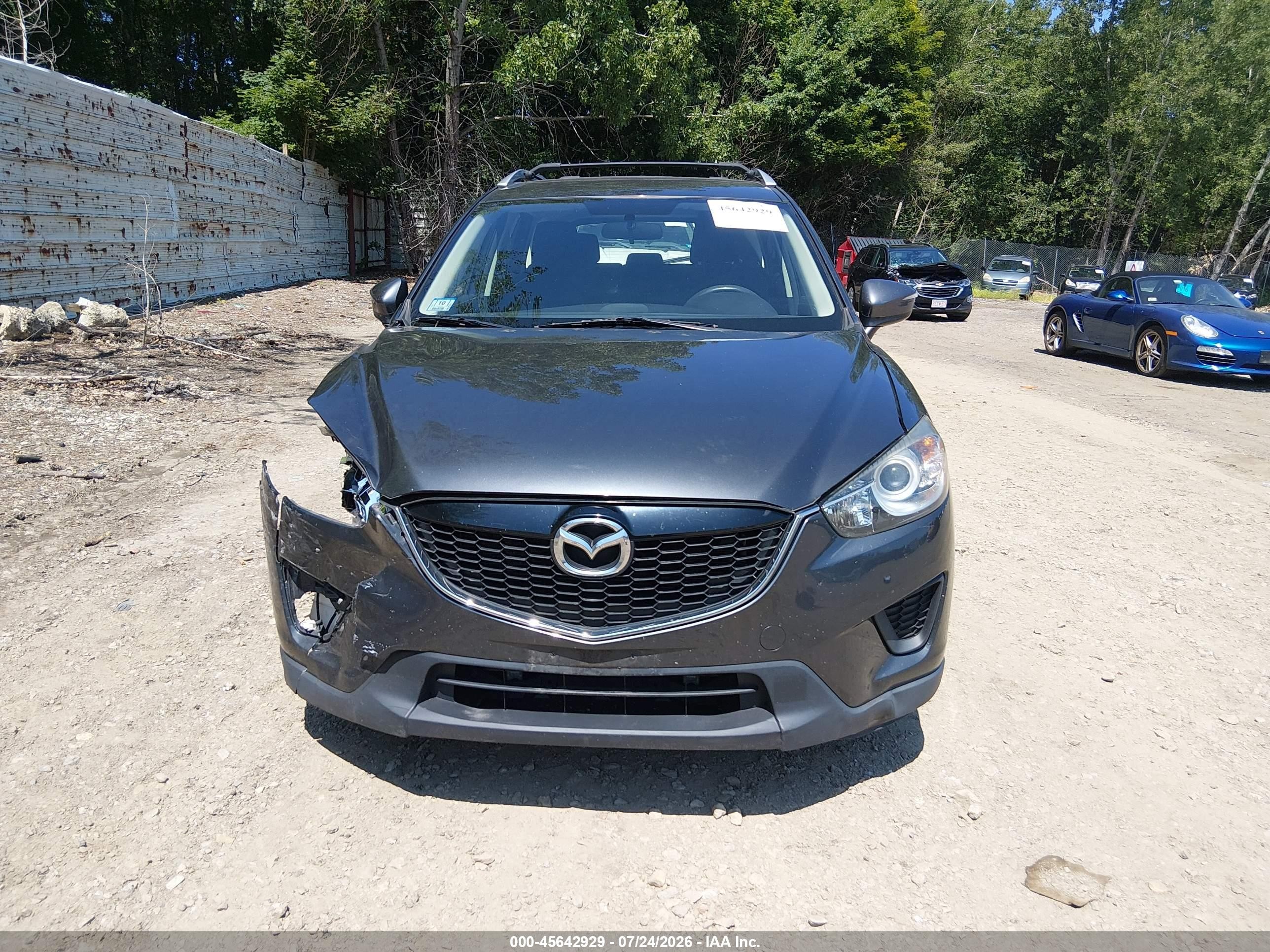 2015 Mazda Cx-5 Sport Gray vin: JM3KE4BY0F0510658