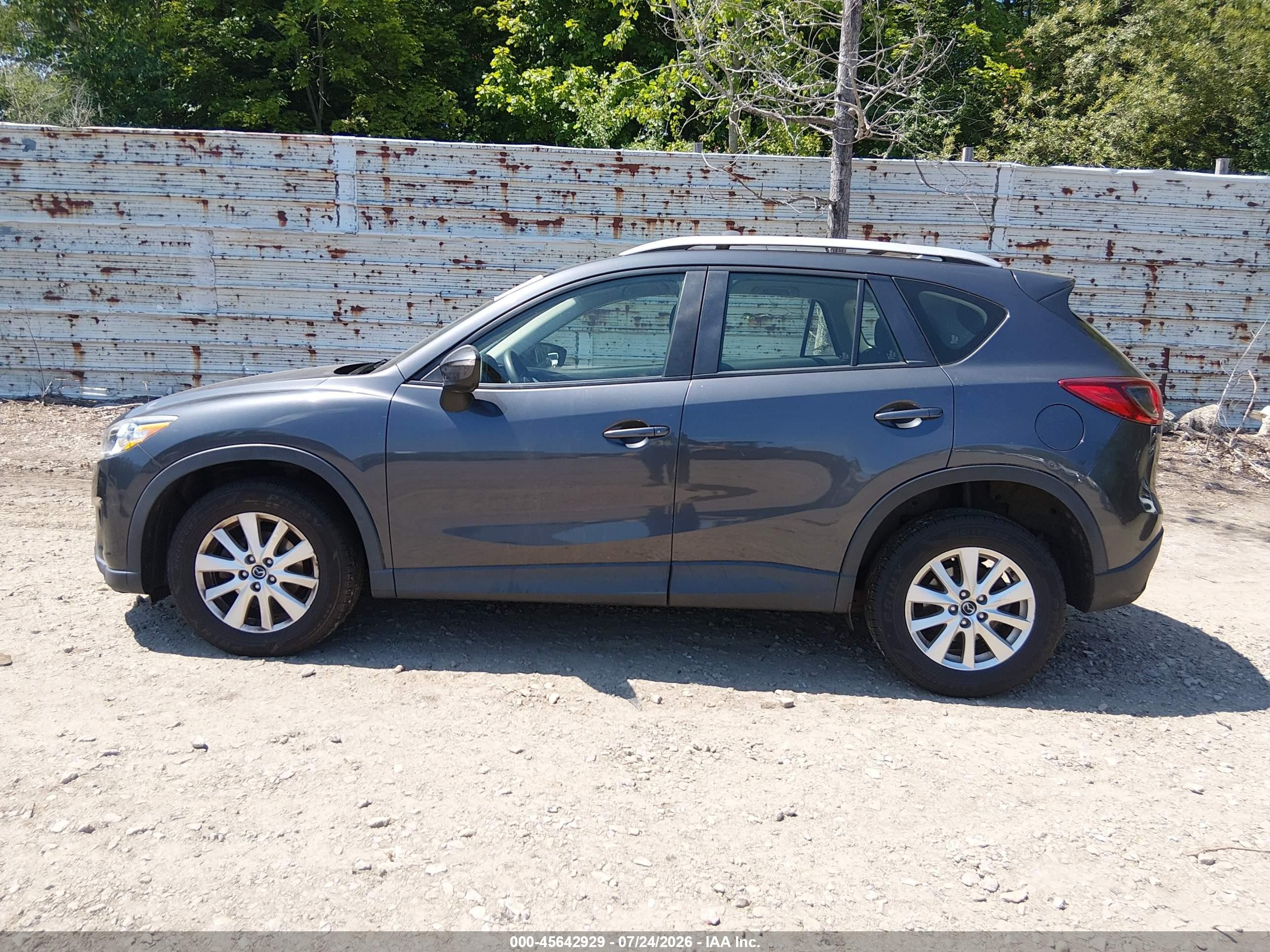 2015 Mazda Cx-5 Sport Gray vin: JM3KE4BY0F0510658