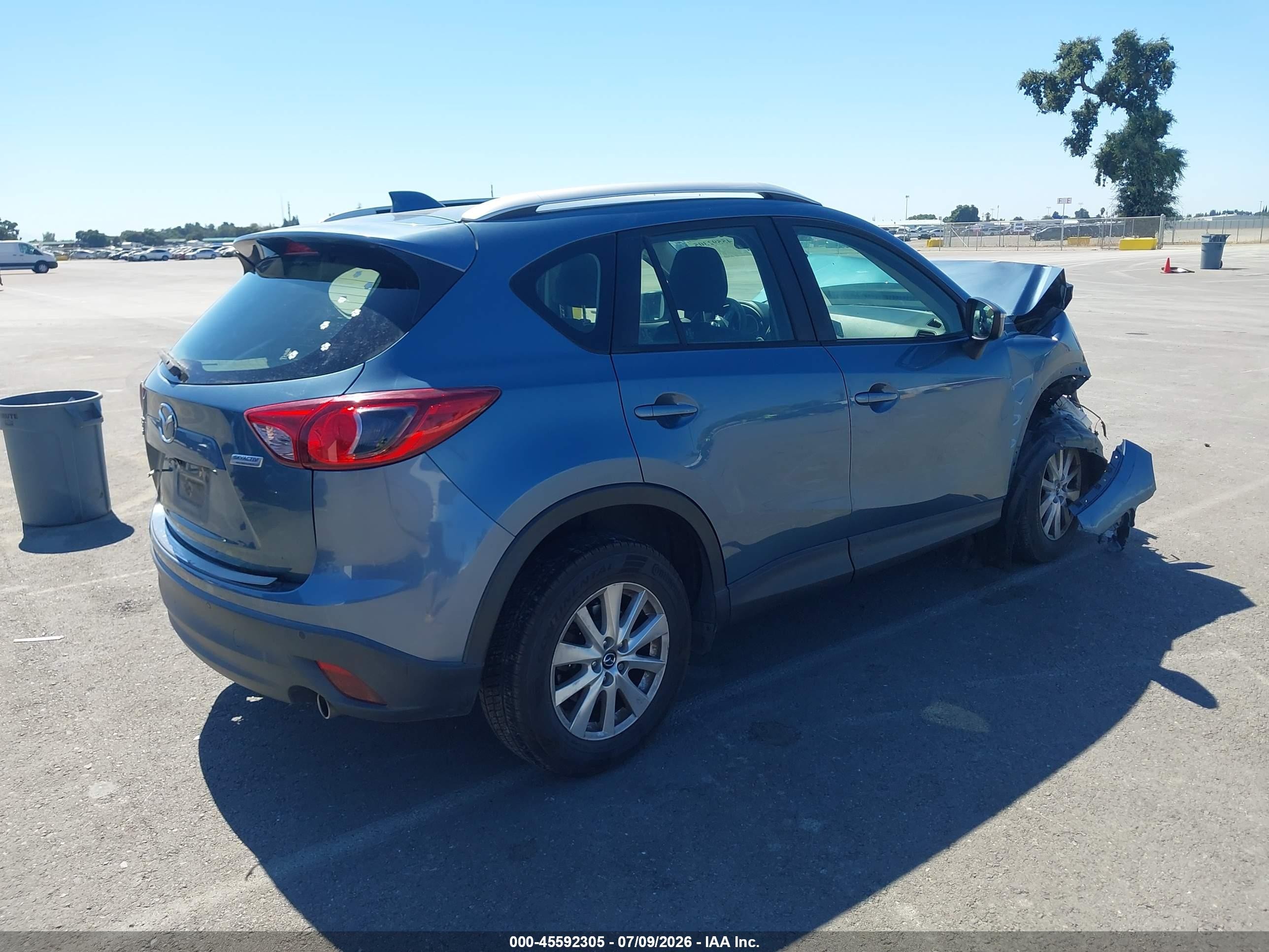 2015 Mazda Cx-5 Sport Blue vin: JM3KE4BY0F0532370