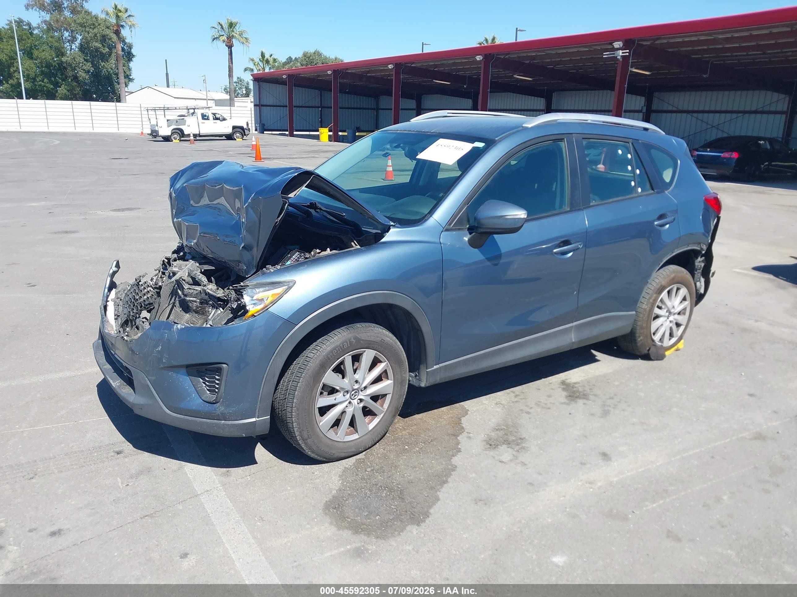 2015 Mazda Cx-5 Sport Blue vin: JM3KE4BY0F0532370