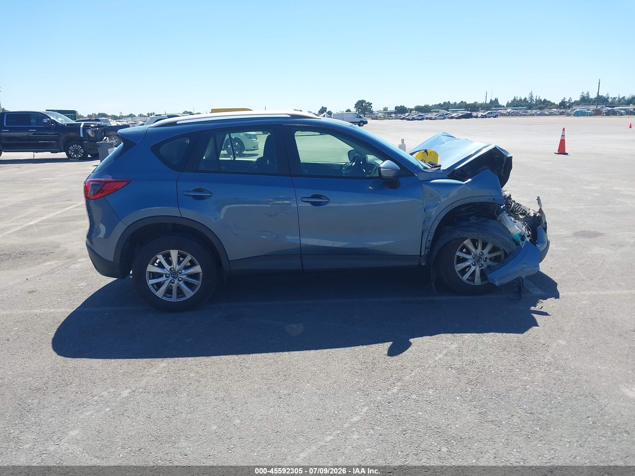 2015 Mazda Cx-5 Sport Blue vin: JM3KE4BY0F0532370