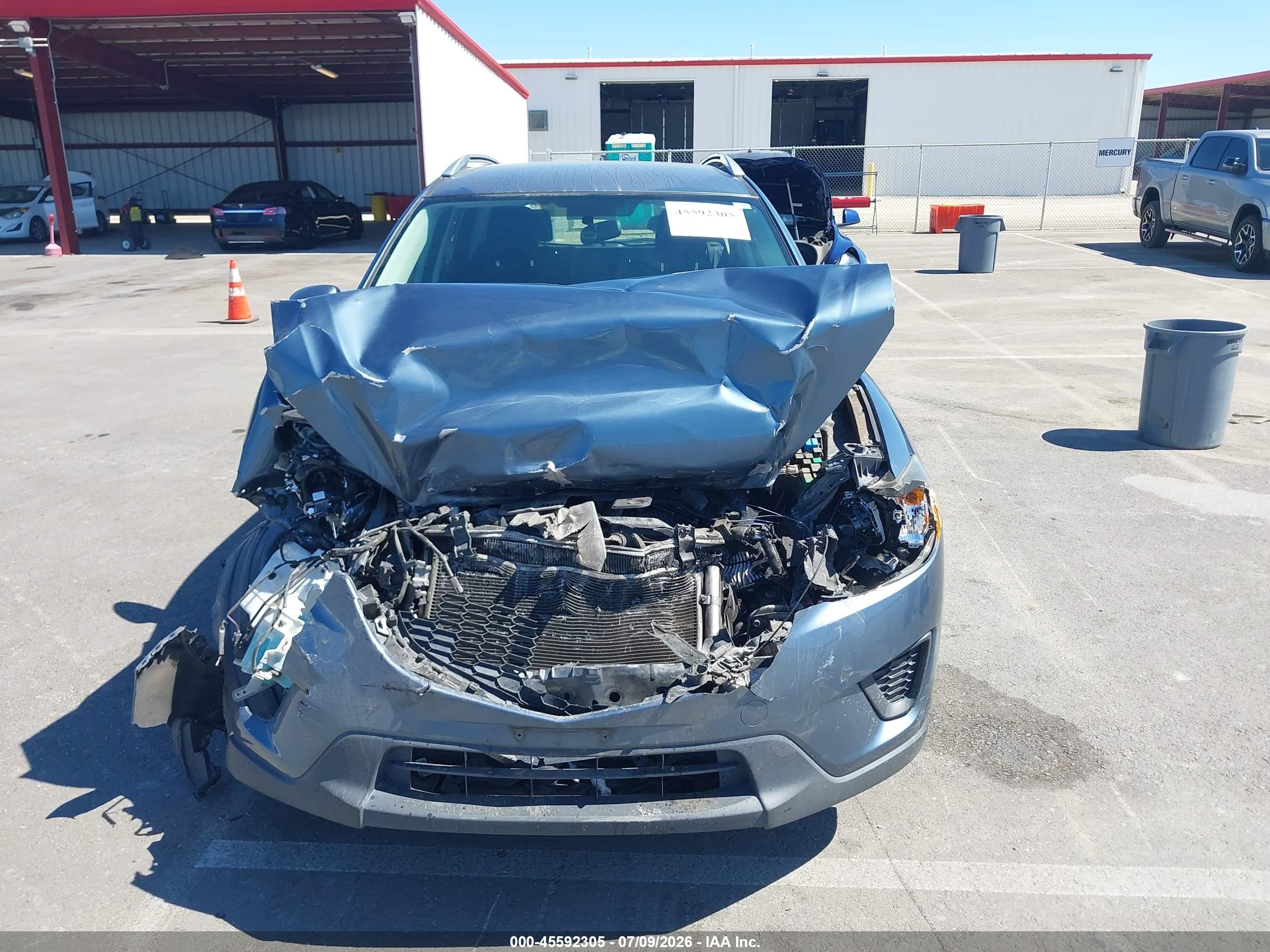 2015 Mazda Cx-5 Sport Blue vin: JM3KE4BY0F0532370
