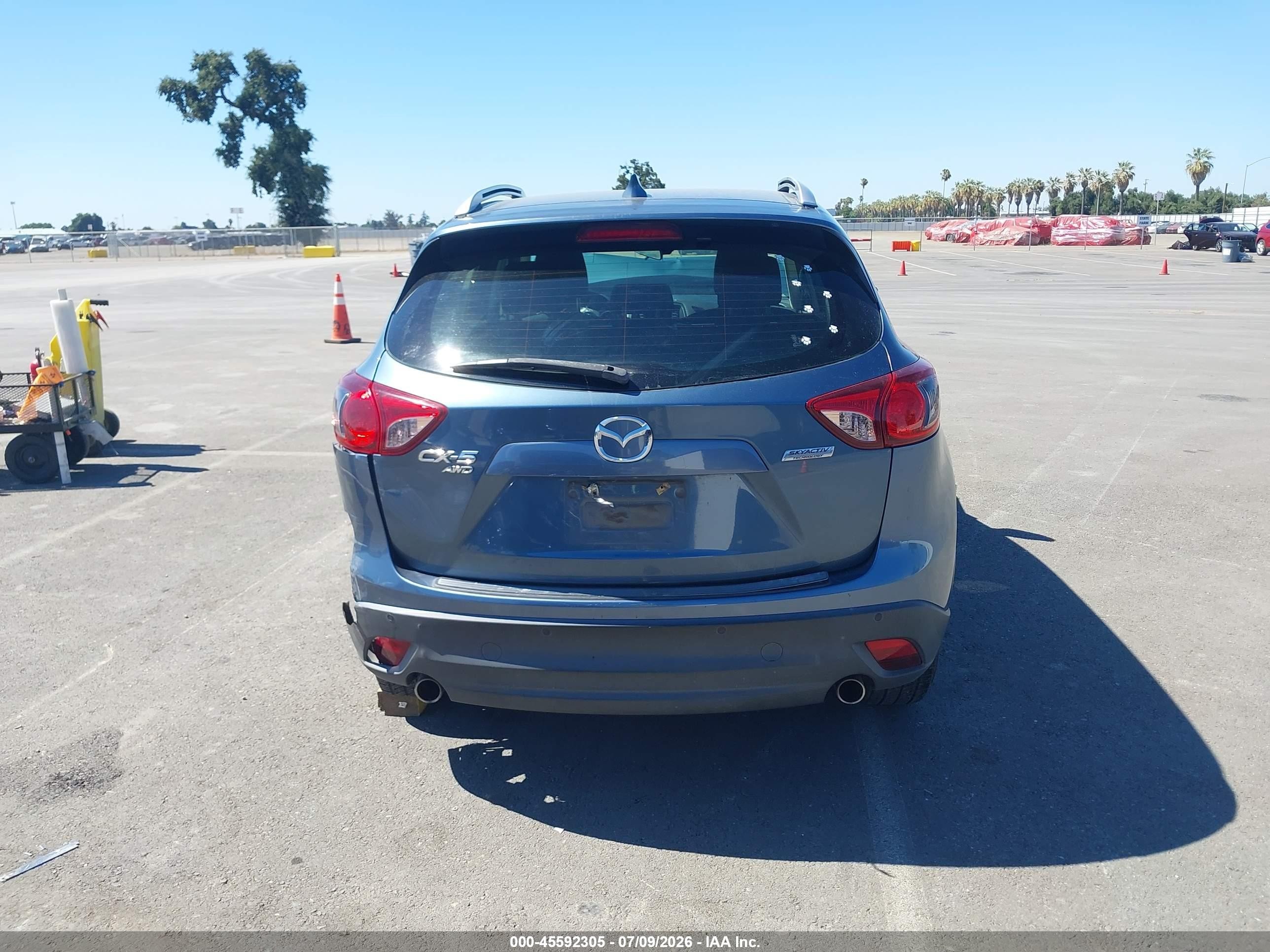 2015 Mazda Cx-5 Sport Blue vin: JM3KE4BY0F0532370