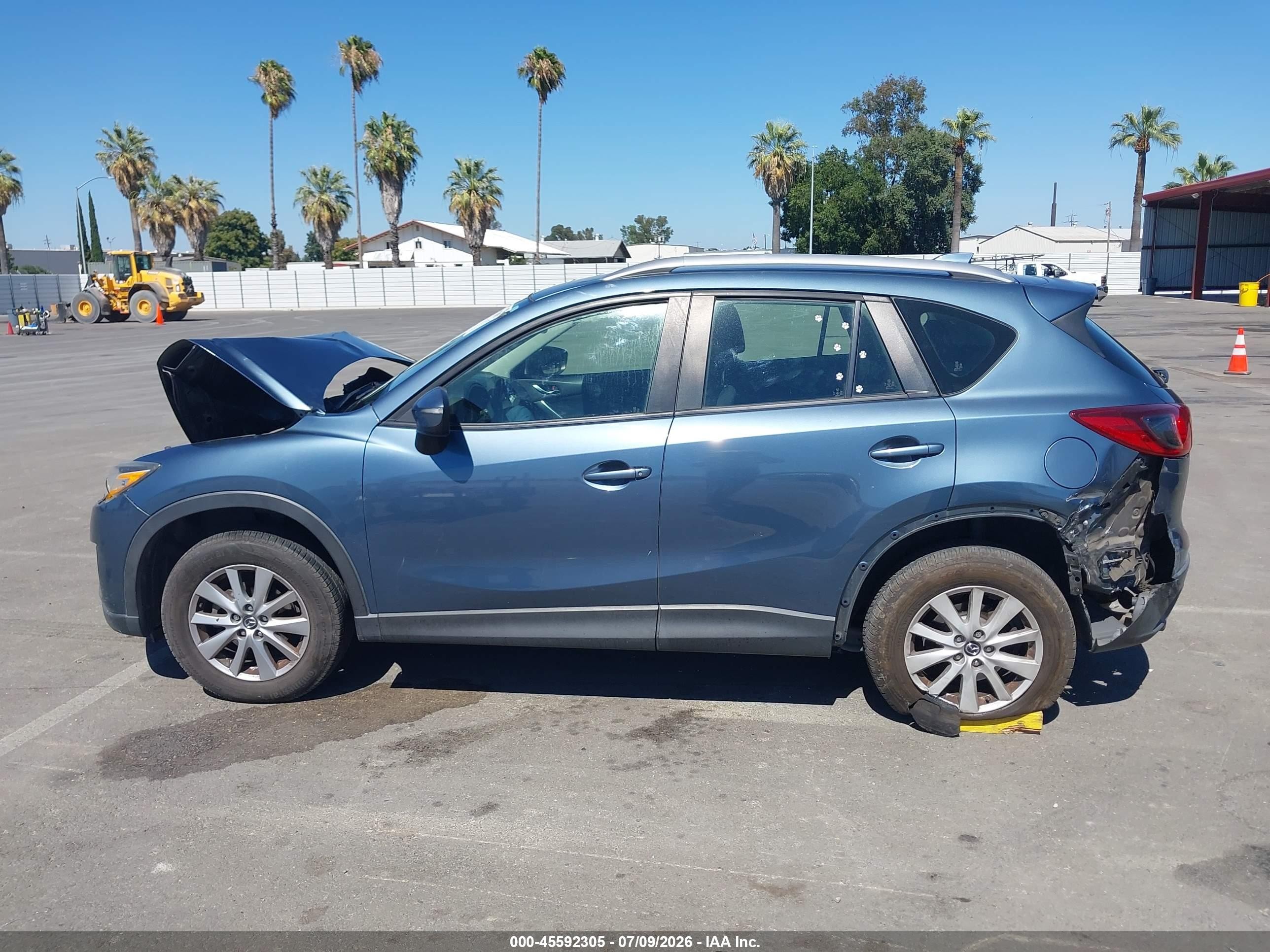 2015 Mazda Cx-5 Sport Blue vin: JM3KE4BY0F0532370