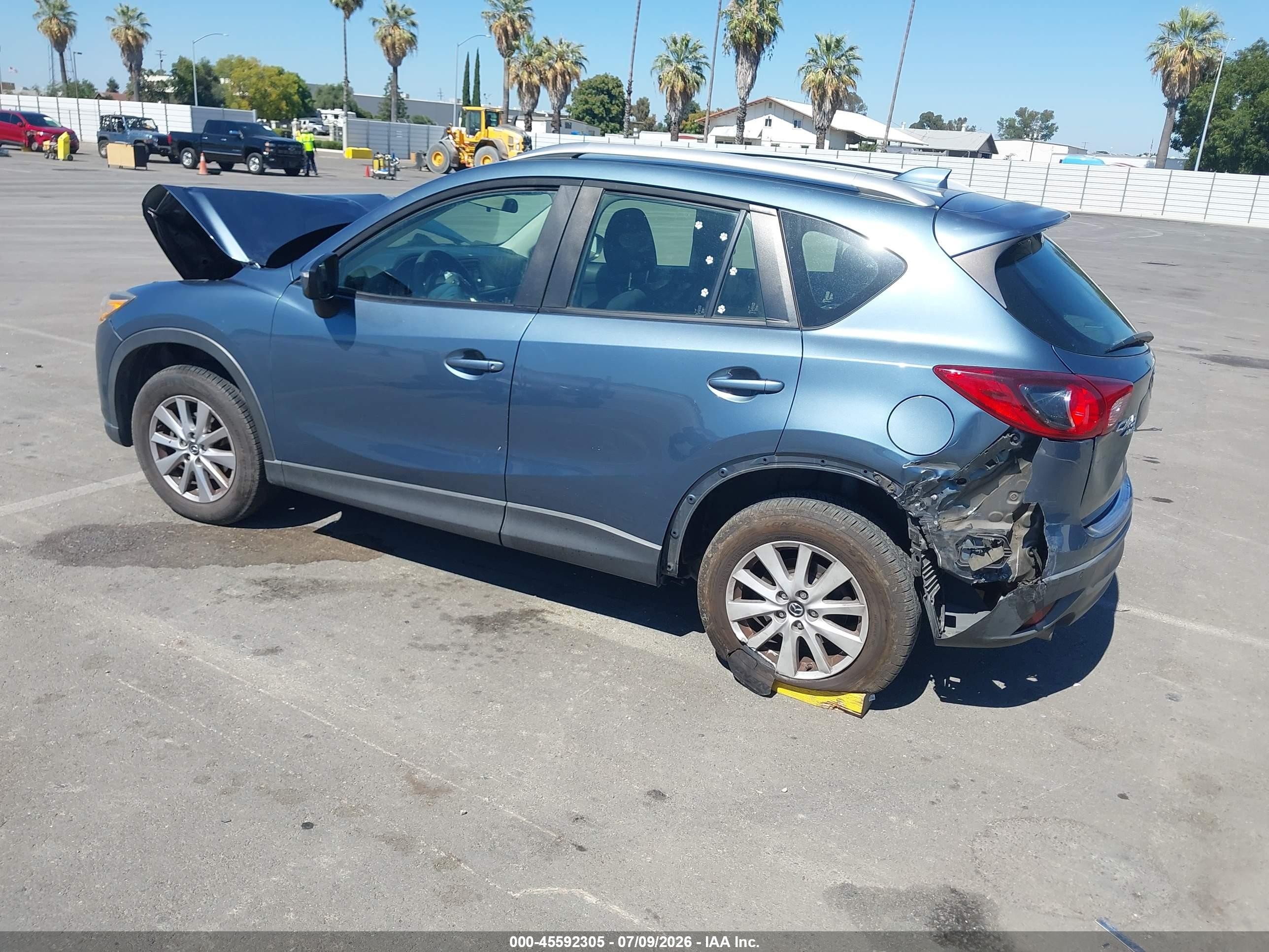 2015 Mazda Cx-5 Sport Blue vin: JM3KE4BY0F0532370