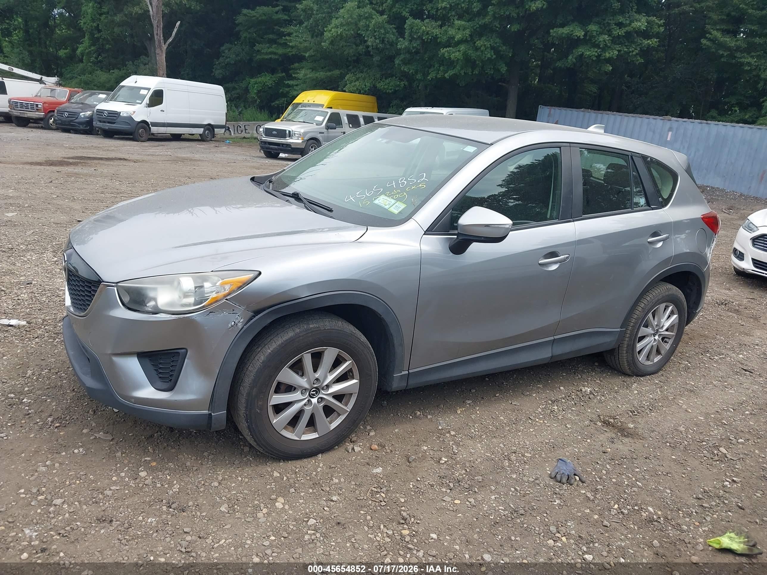2015 Mazda Cx-5 Sport Gray vin: JM3KE4BY0F0533597
