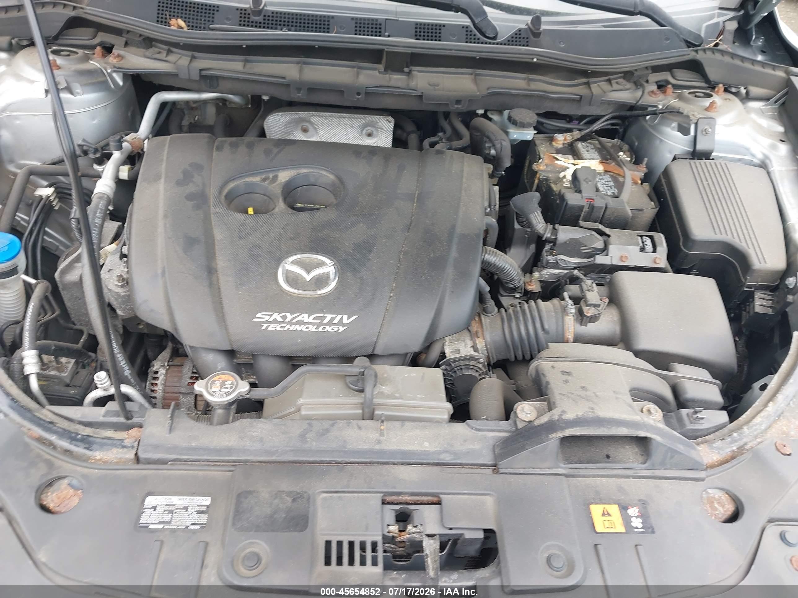 2015 Mazda Cx-5 Sport Gray vin: JM3KE4BY0F0533597