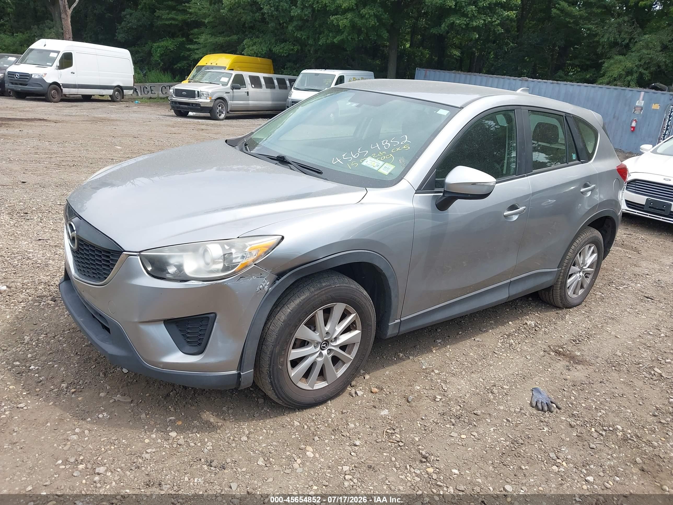 2015 Mazda Cx-5 Sport Gray vin: JM3KE4BY0F0533597