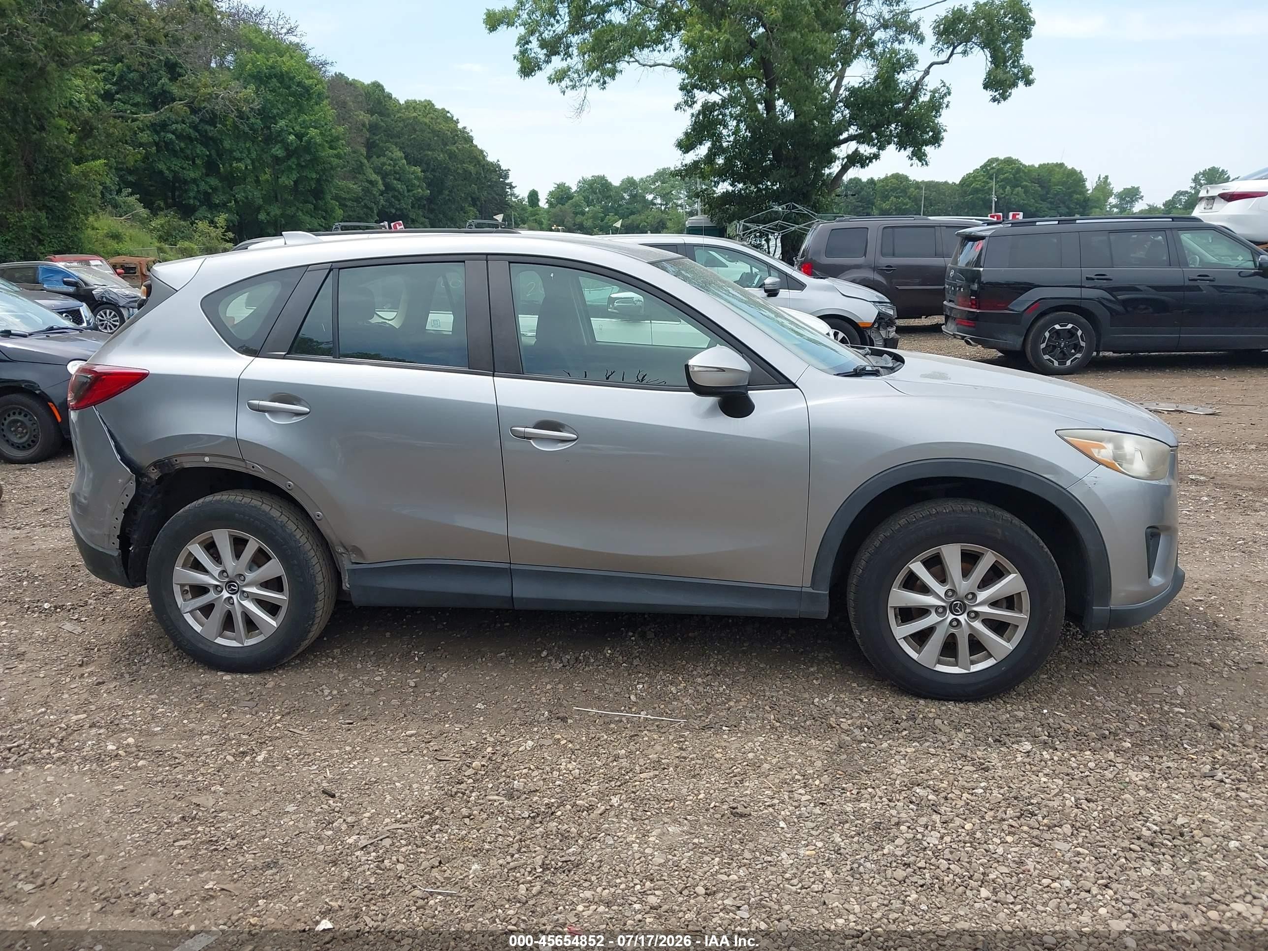 2015 Mazda Cx-5 Sport Gray vin: JM3KE4BY0F0533597
