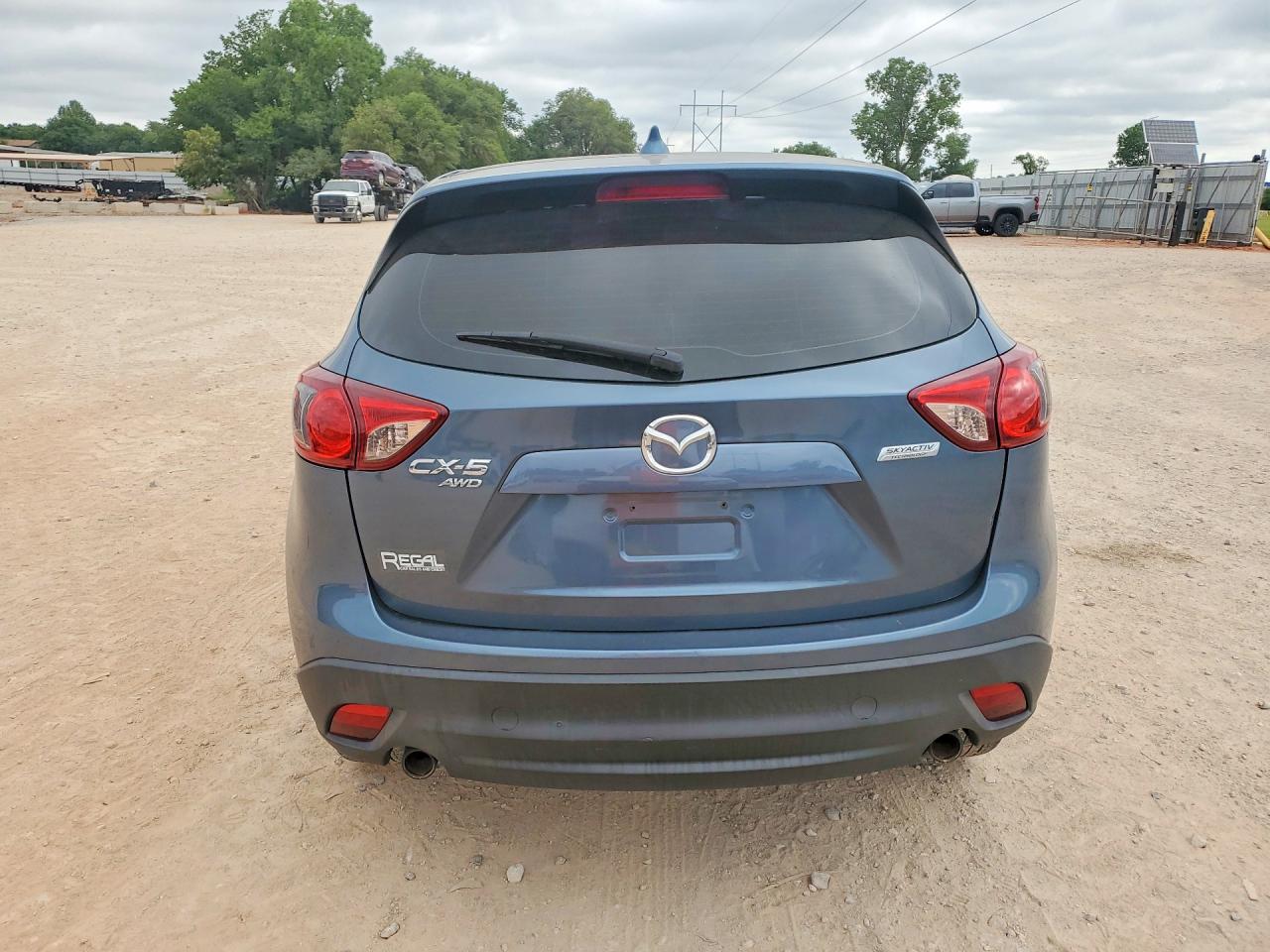 2015 Mazda Cx-5 Sport Blue vin: JM3KE4BY1F0519563