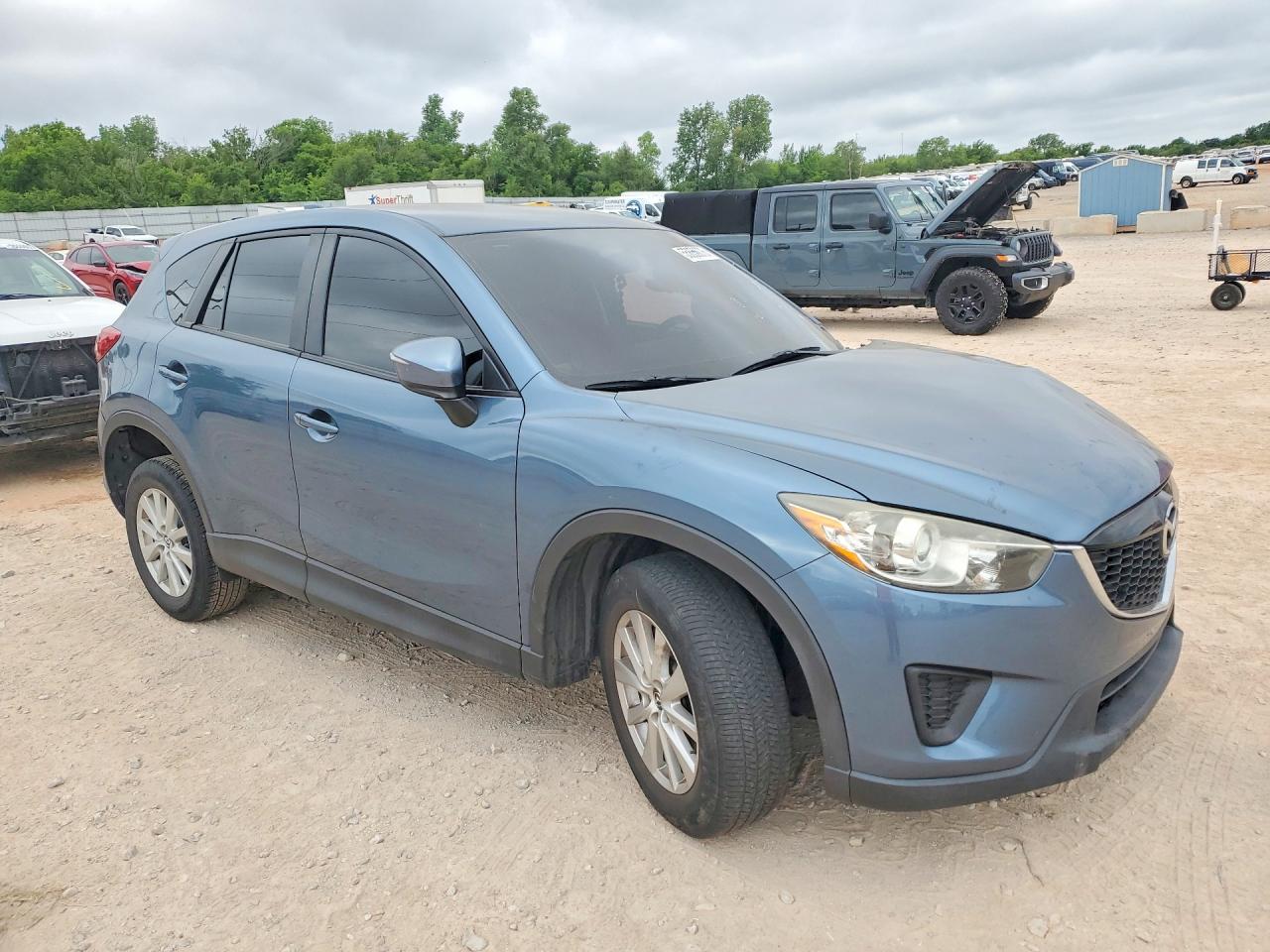 2015 Mazda Cx-5 Sport Blue vin: JM3KE4BY1F0519563