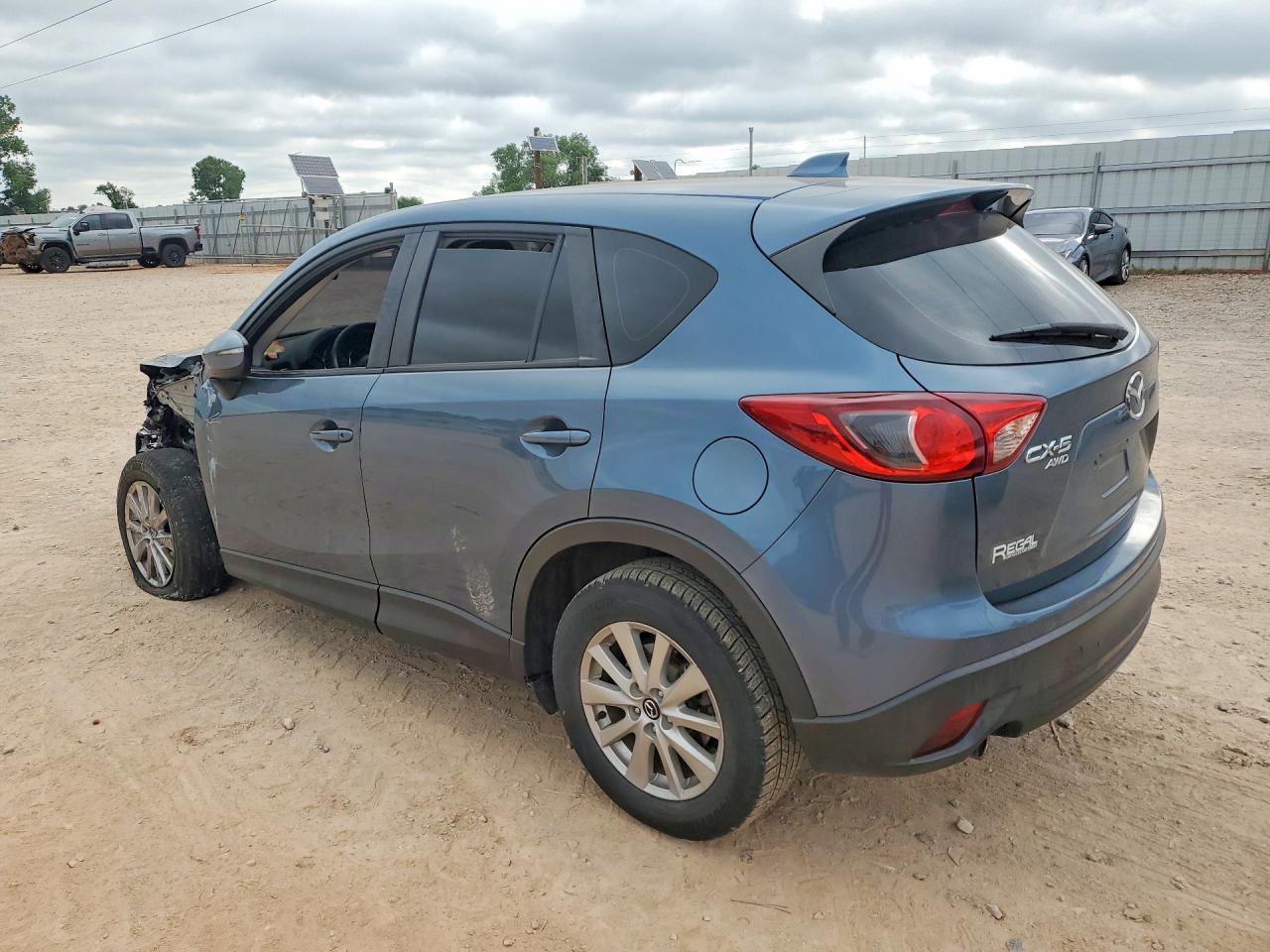 2015 Mazda Cx-5 Sport Blue vin: JM3KE4BY1F0519563